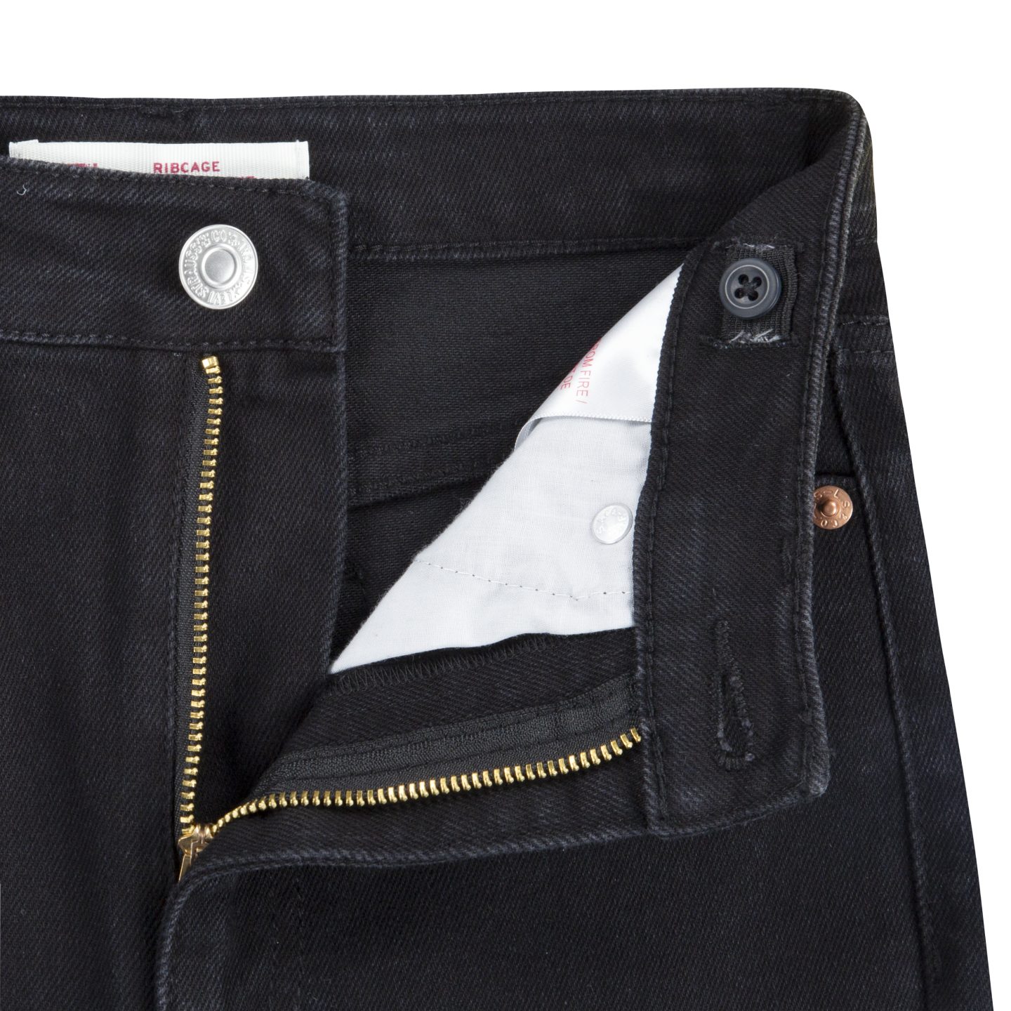 Levi's Kidswear Wijde jeans LVG RIBCAGE STRAIGHT Straight fit, voor MEISJES