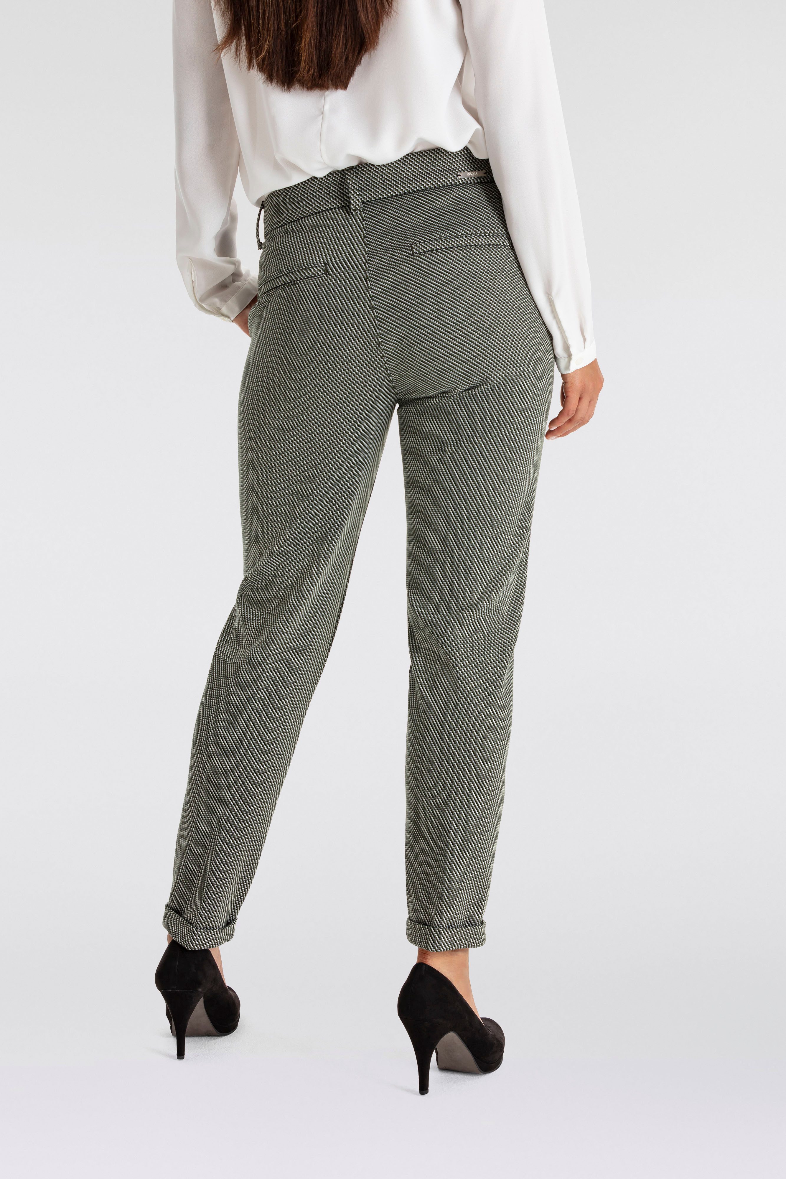 ANGELS Chino LOUISA CHINO met structuurpatroon