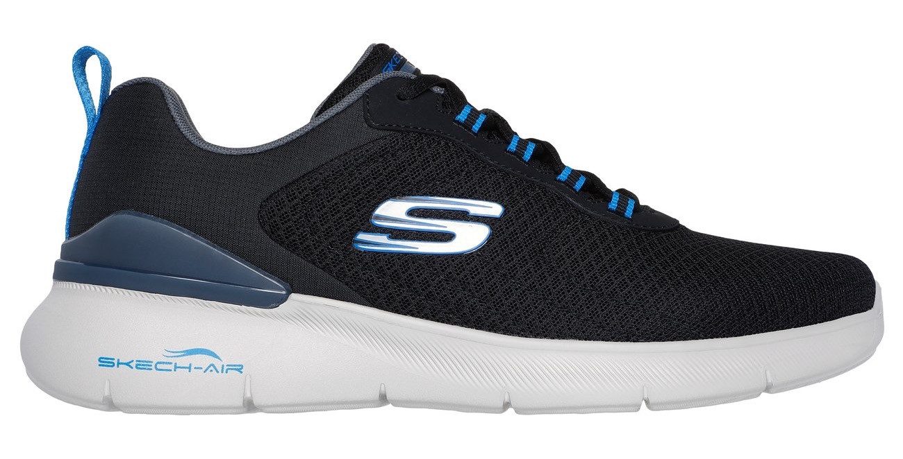 Skechers Sneakers met sleehak SKECH-AIR DYNAMIGHT 2.0-DURRON vrijetijdsschoen, lage schoen, veterschoen in vegan uitvoering