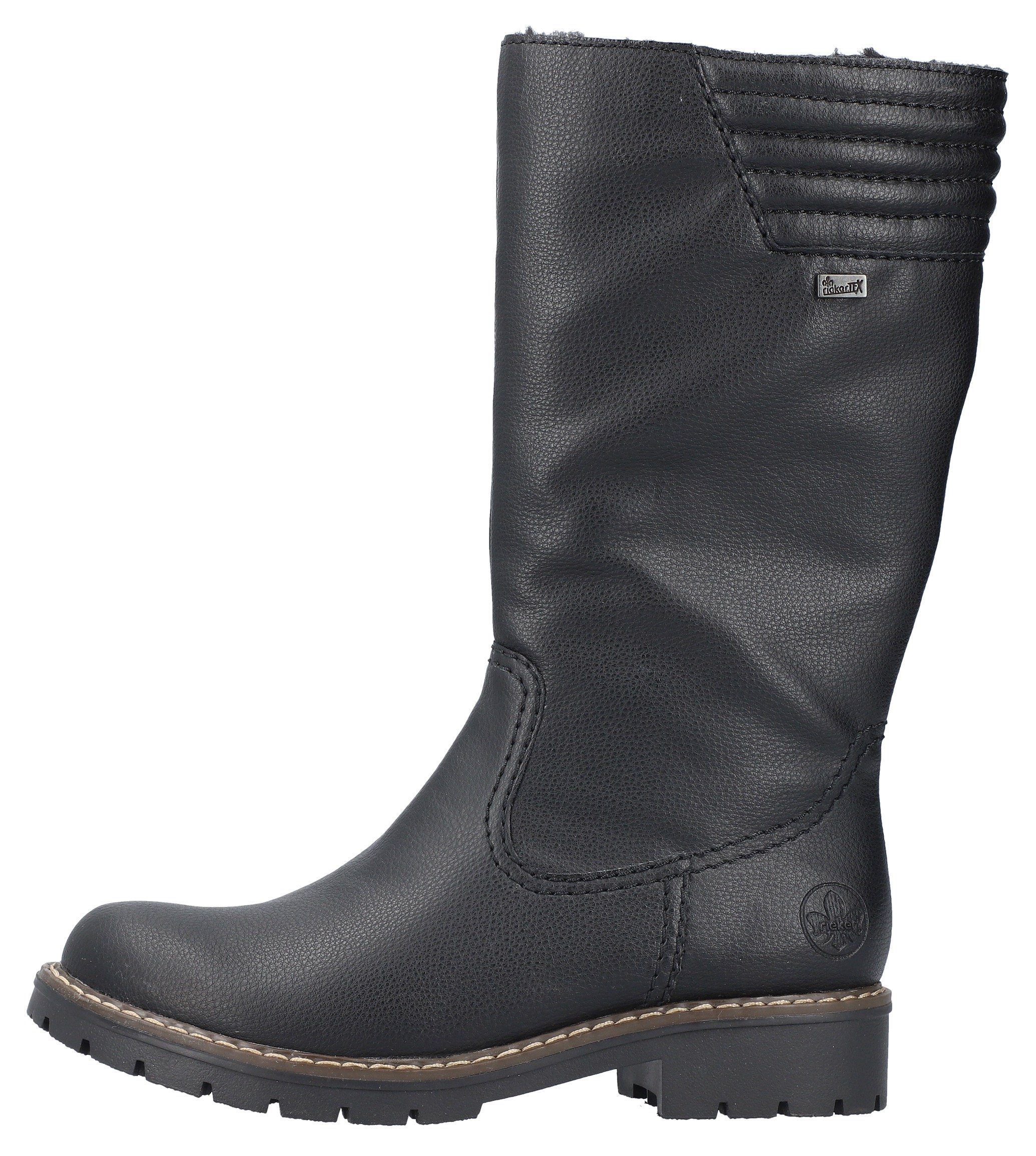 Rieker Winterlaarzen , winterboots, blokhak, waterafstotende riekertex-membraan
