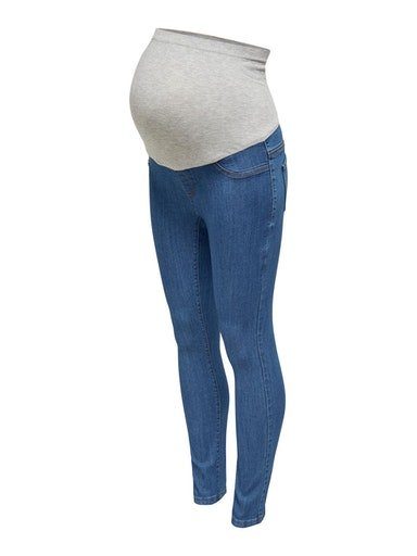 ONLY MATERNITY Zwangerschapsjeans OLMRAIN LIFE REG SK JEGGING MBD DNM NOOS