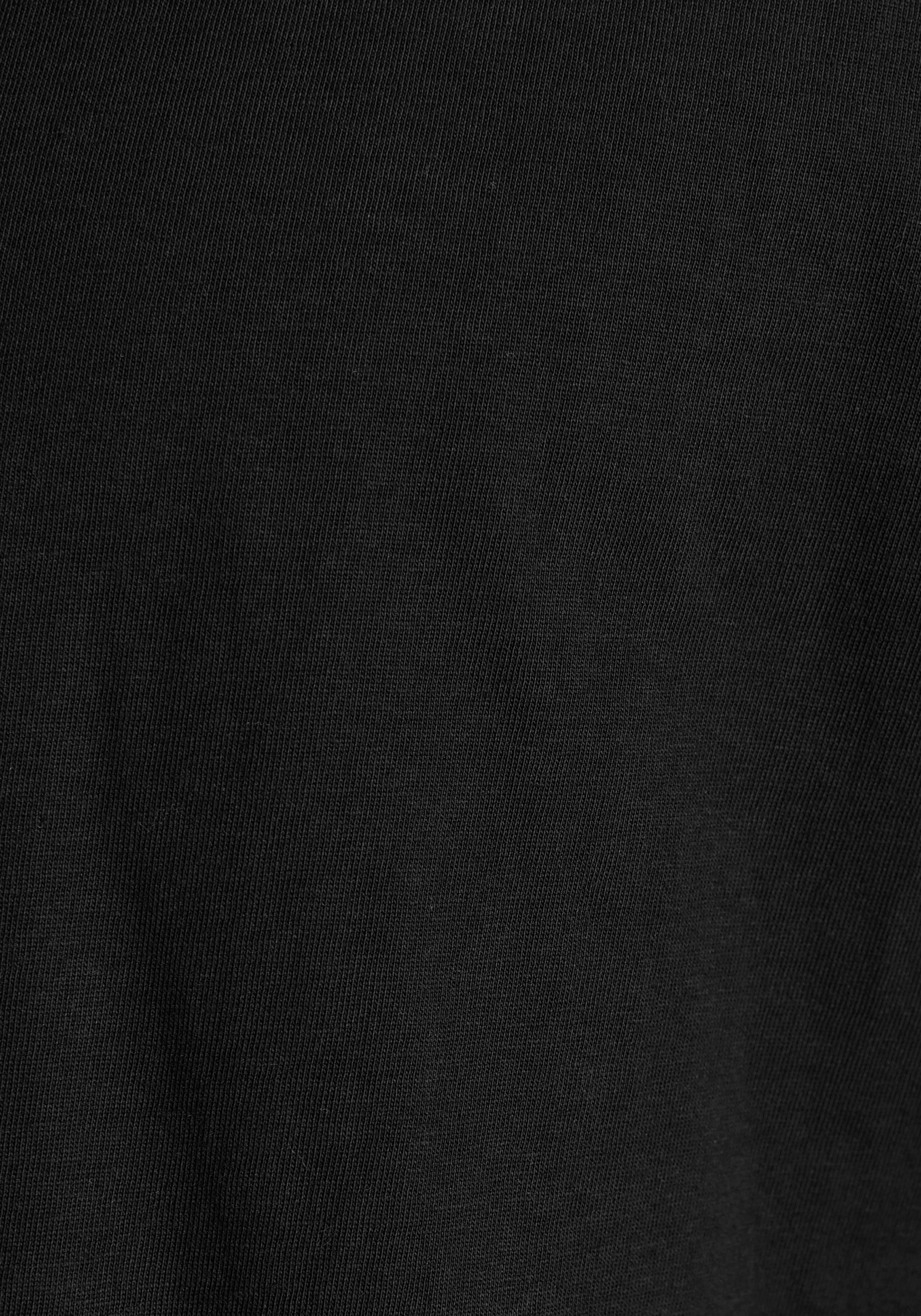 Man's World Shirt met ronde hals Korte mouwen, regular fit, effen, ronde hals, van katoen (5-delig, Set van 5)