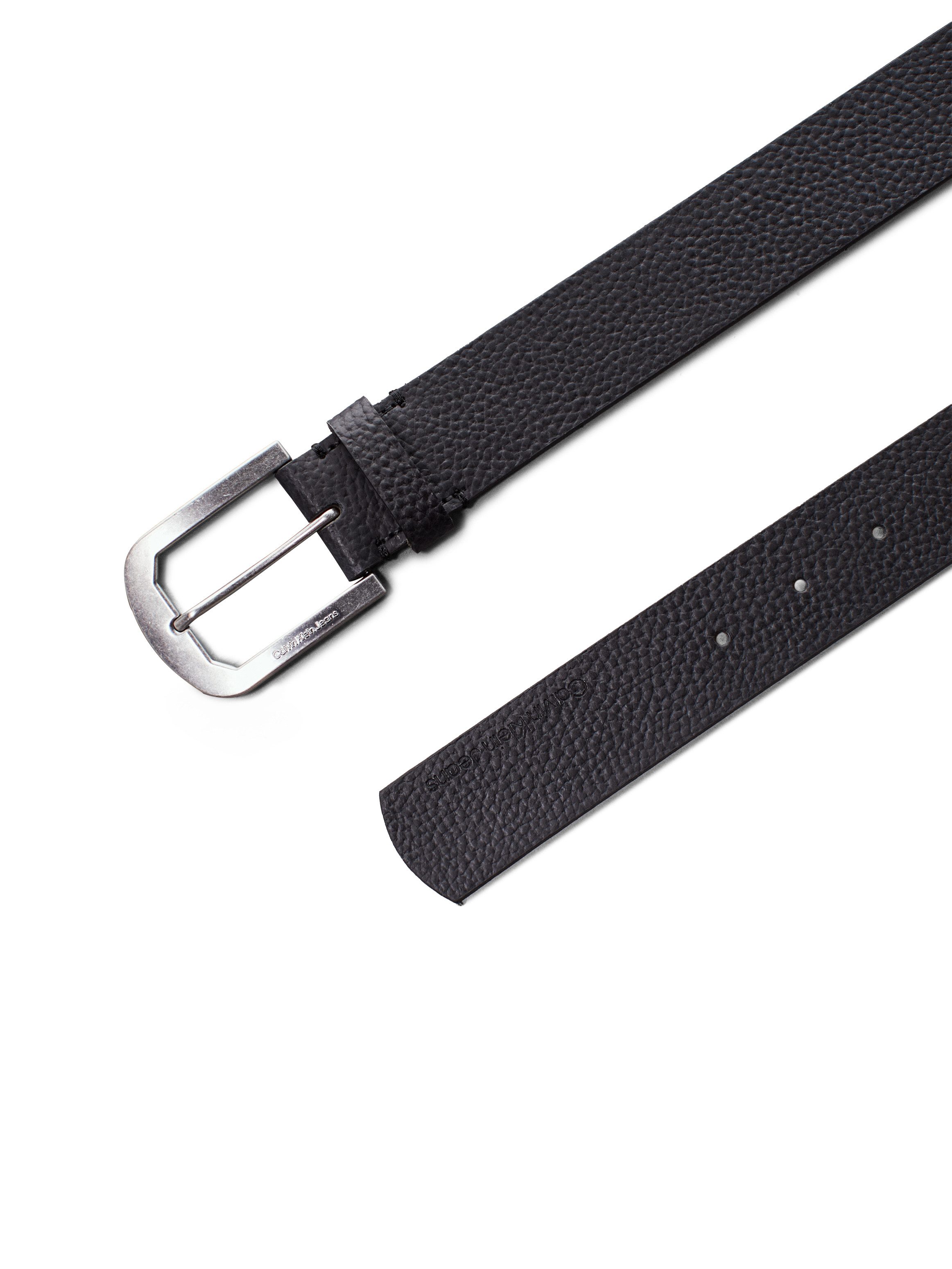 Calvin Klein Leren riem CLASSIC PIN BUCKLE LTHR BELT35MM