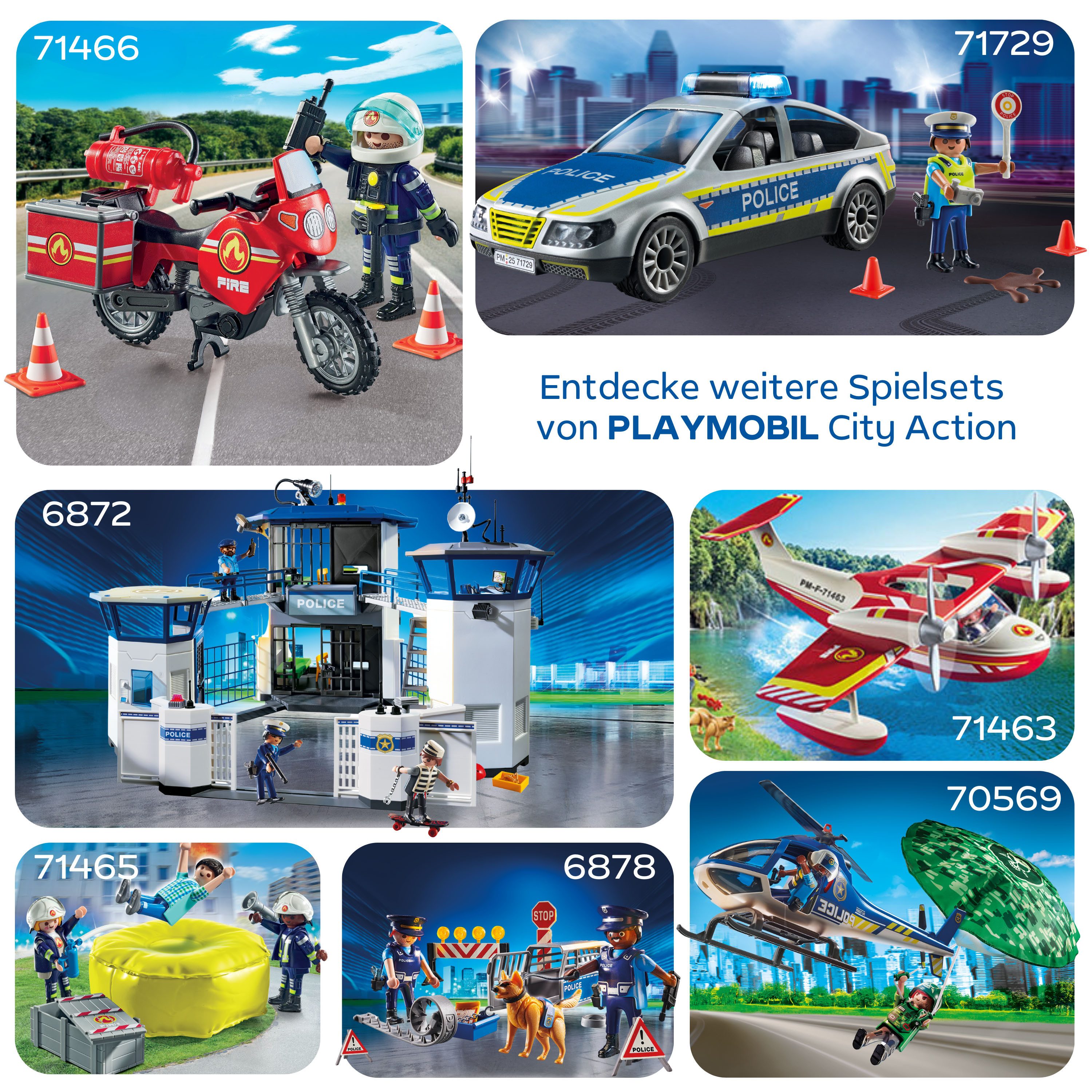 Playmobil® Constructie-speelset Stunt Show (71808), Playmobil Stunt Show (44-delig)