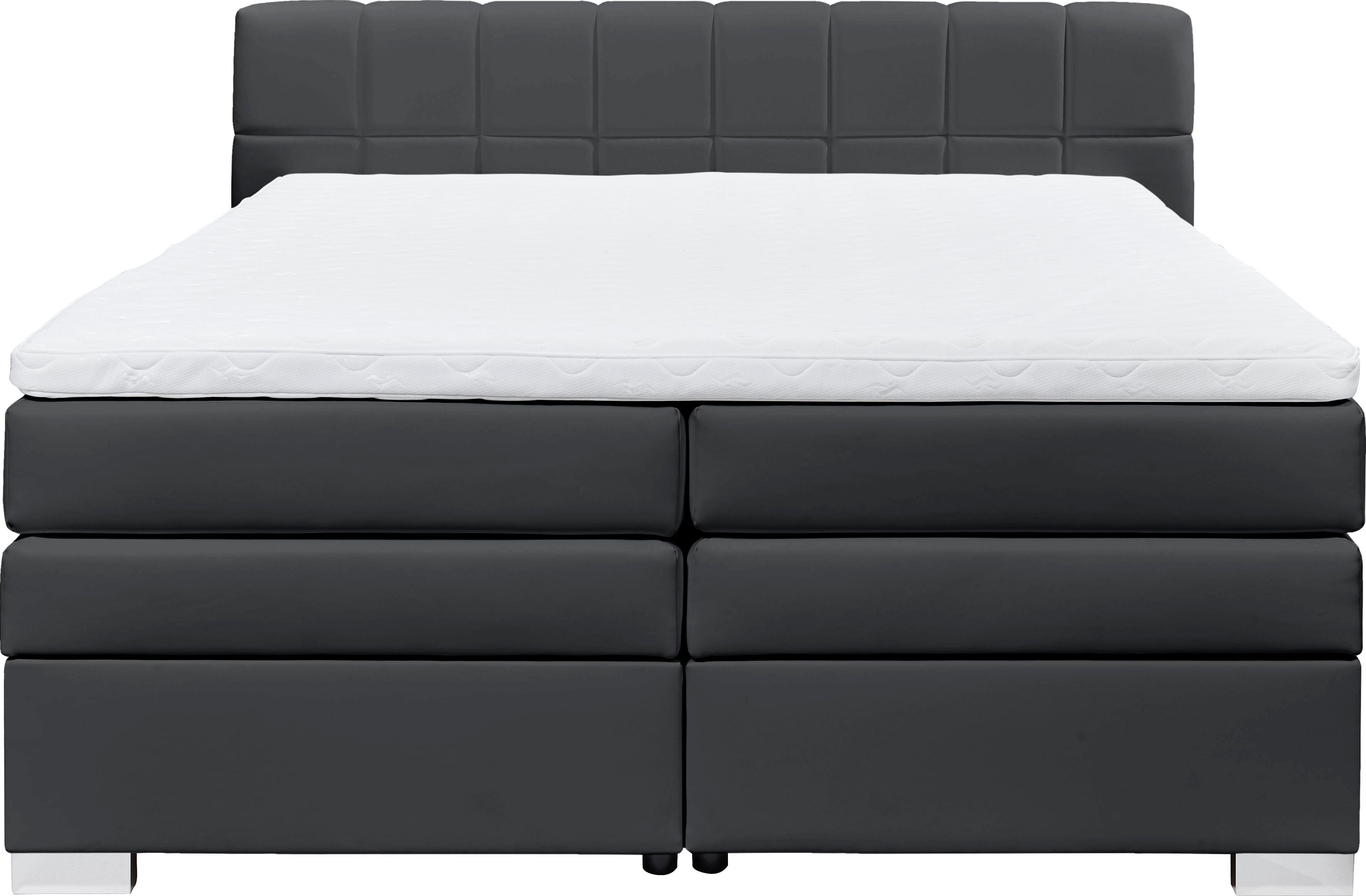 INOSIGN Boxspring Airdrie inclusief bedkist en topper