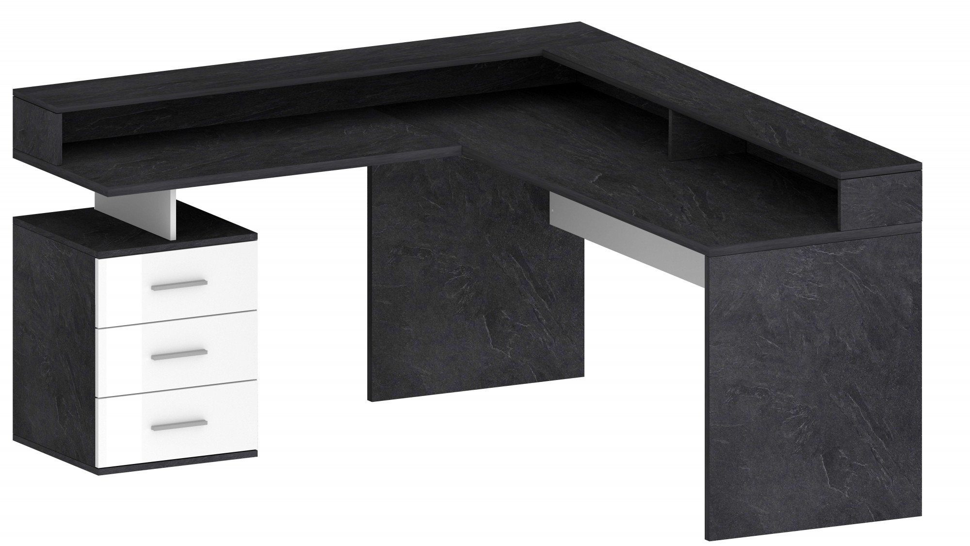 Otto INOSIGN Hoekbureau New Selina in modern italiaans design. breedte 160 x 180 cm aanbieding