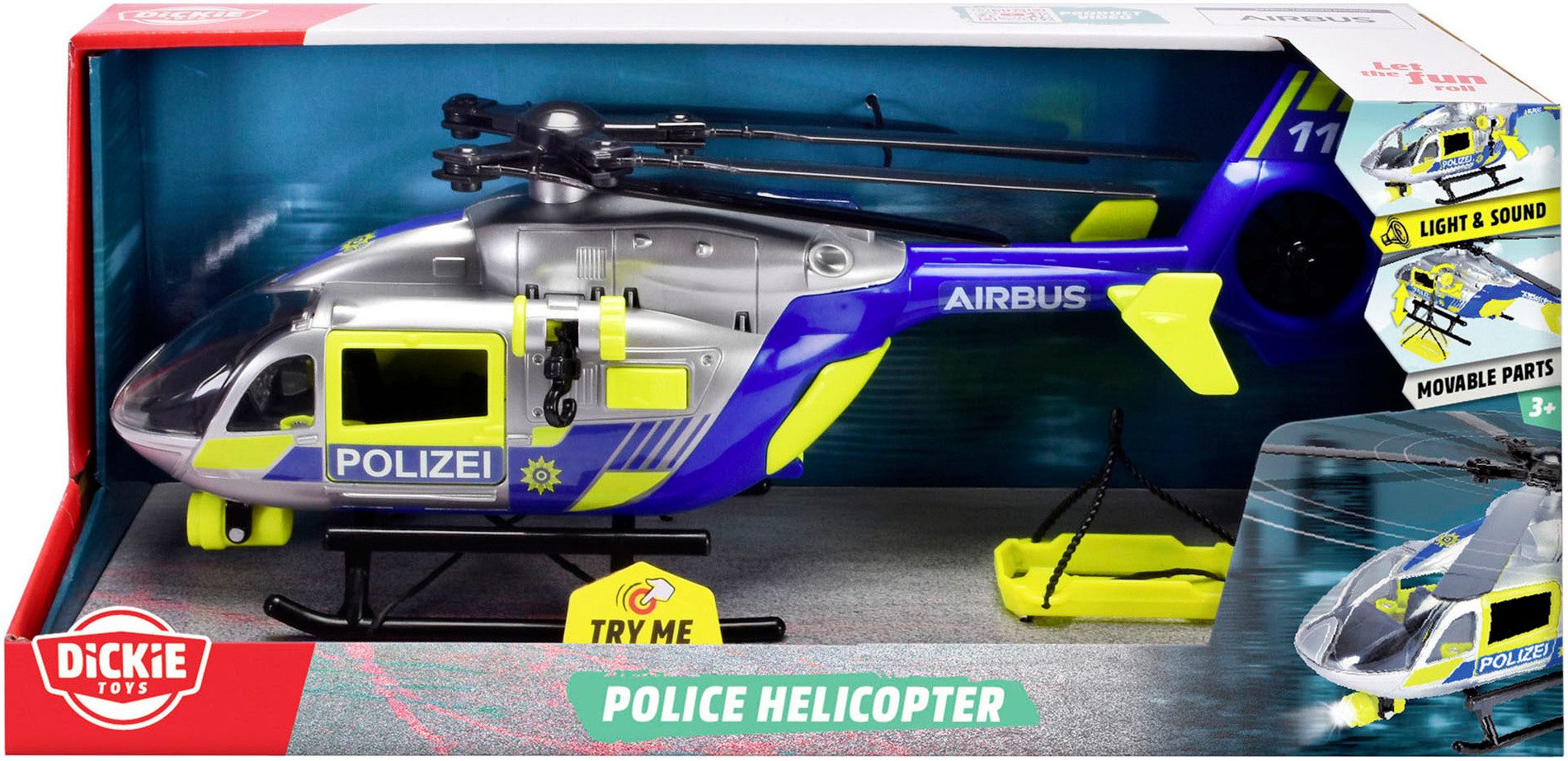 Dickie Toys Speelgoed-helikopter Police Helicopter