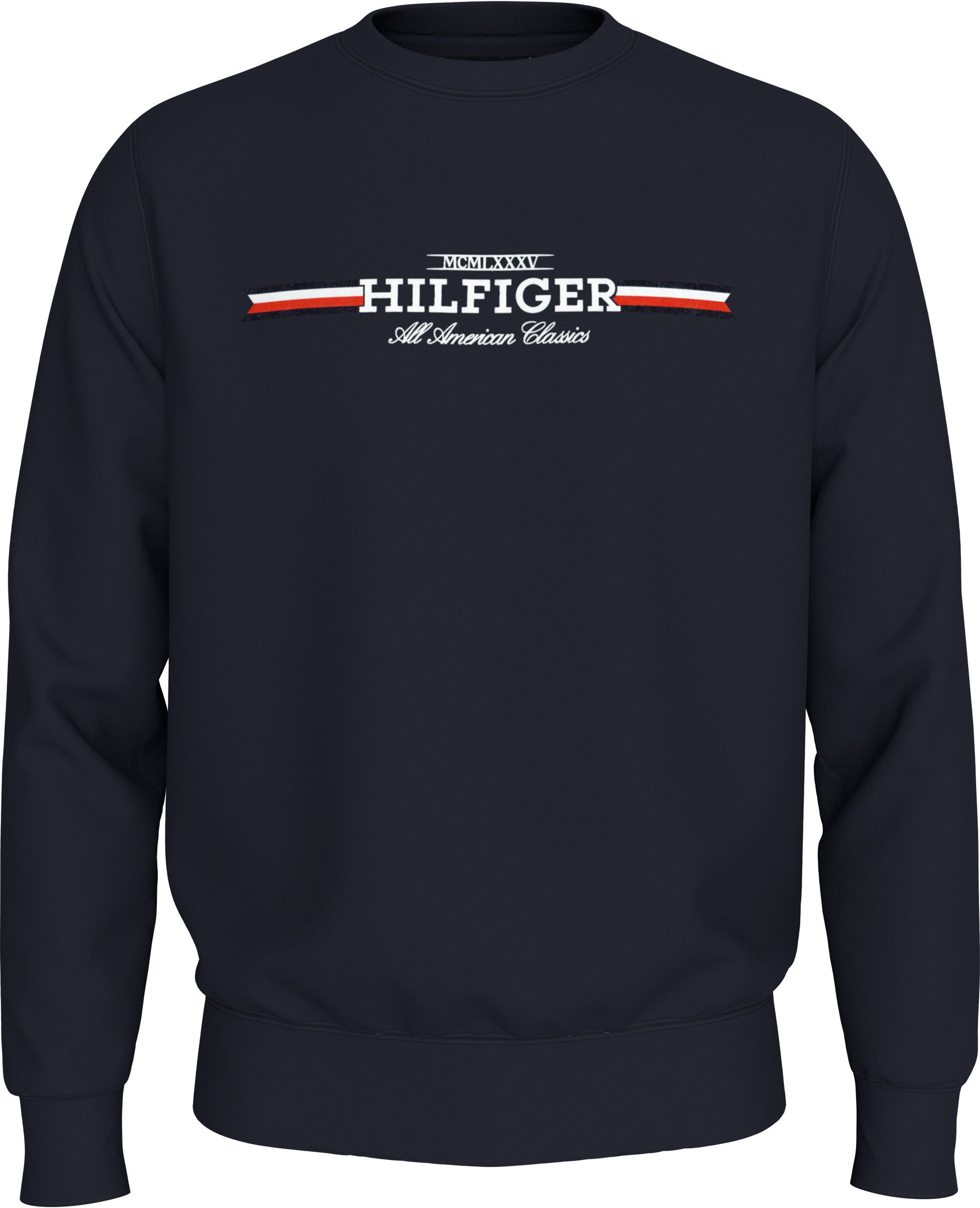 Tommy Hilfiger Sweatshirt HILFIGER STRIPE SWEATSHIRT