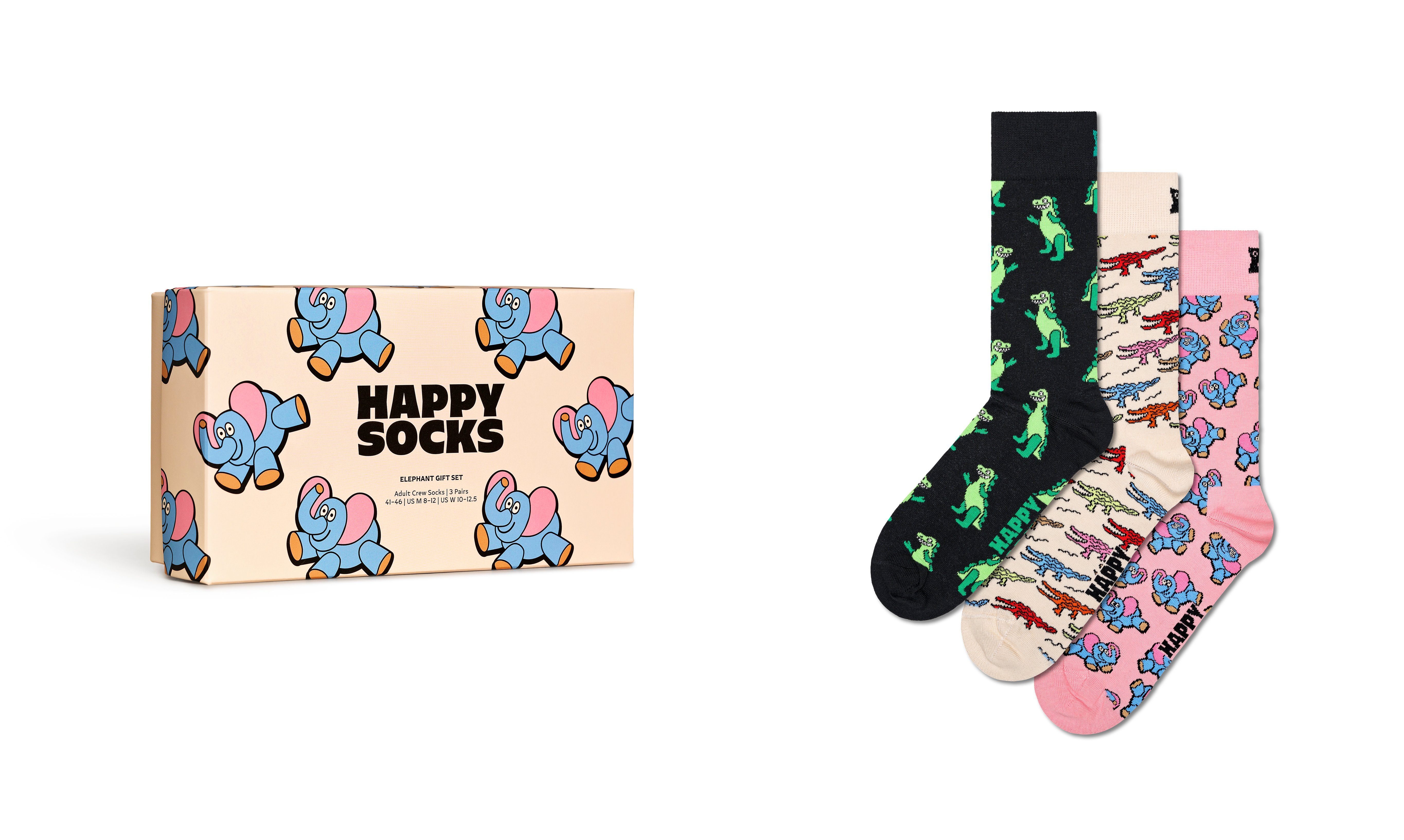 Happy Socks Sokken (3 paar Set van 3)