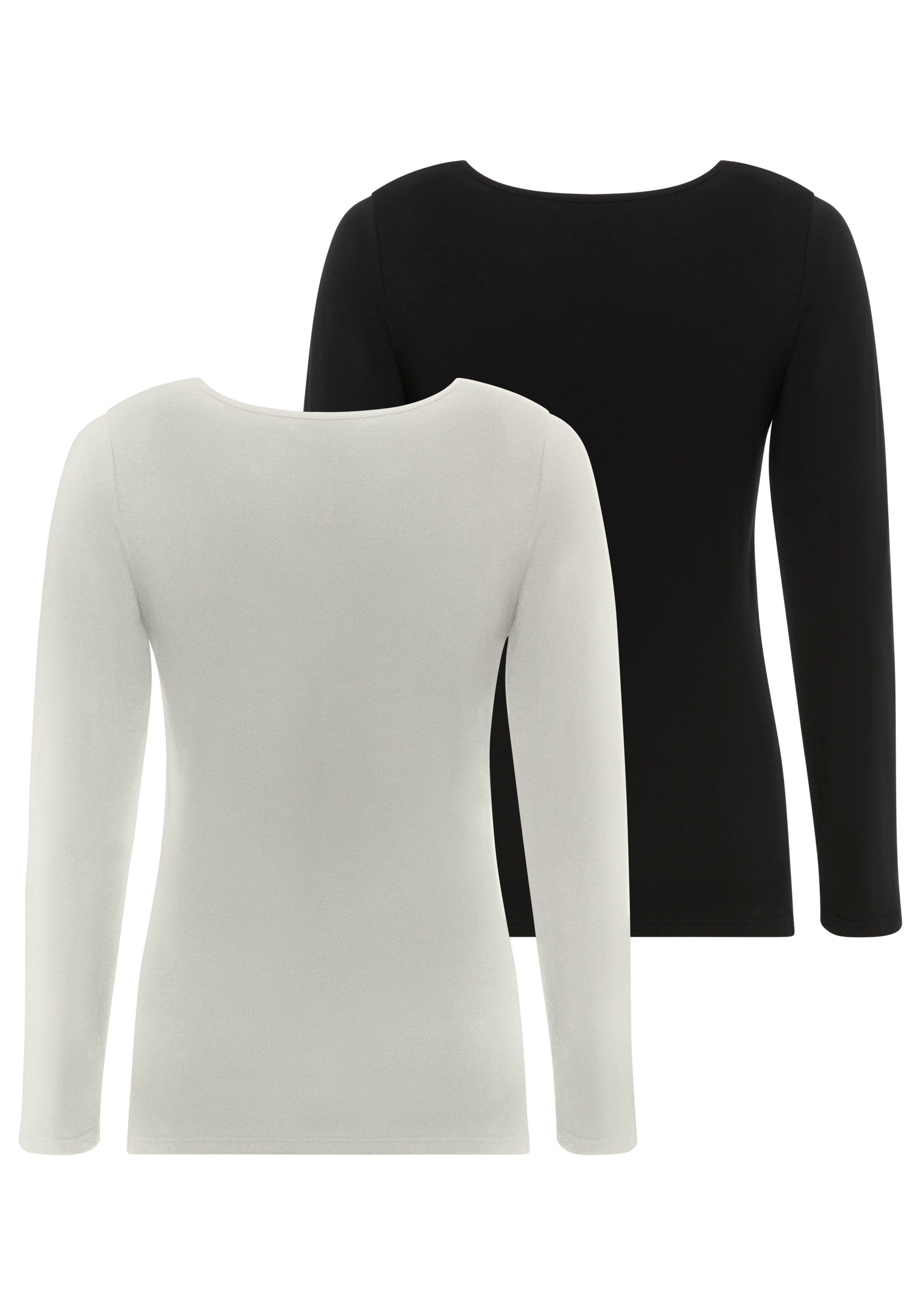Neun Monate Zwangerschapsshirt 2-Pack Voedingsshirts met praktische opening (set, 2-delig)