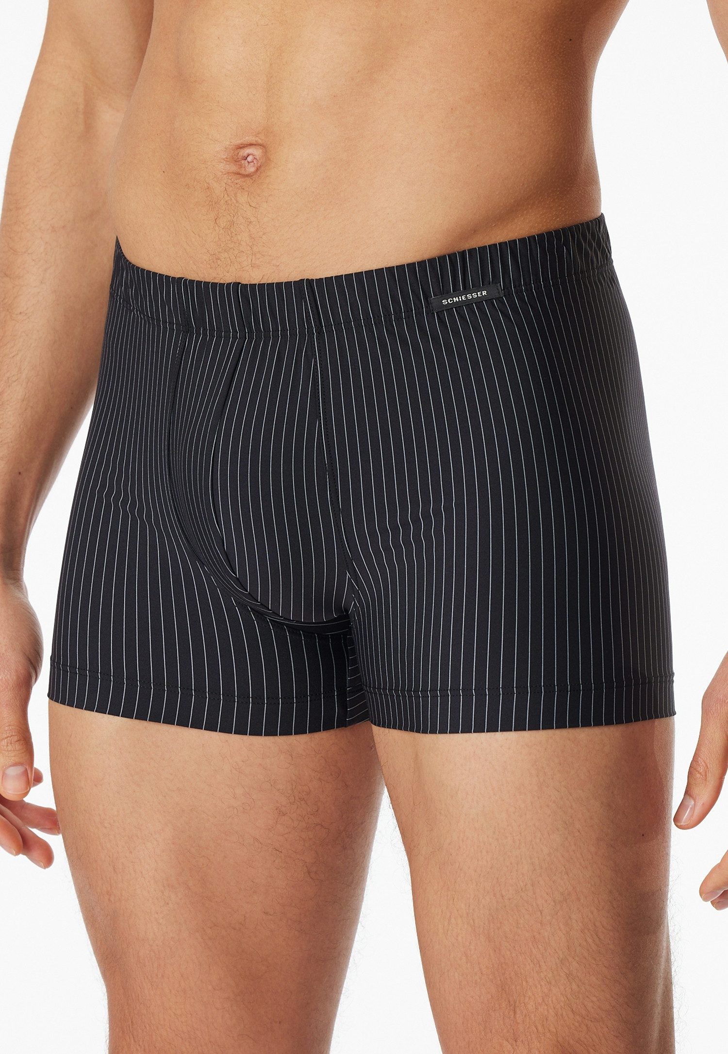 Schiesser Boxershort Pure Micro met extra zachte, beklede boordgummi