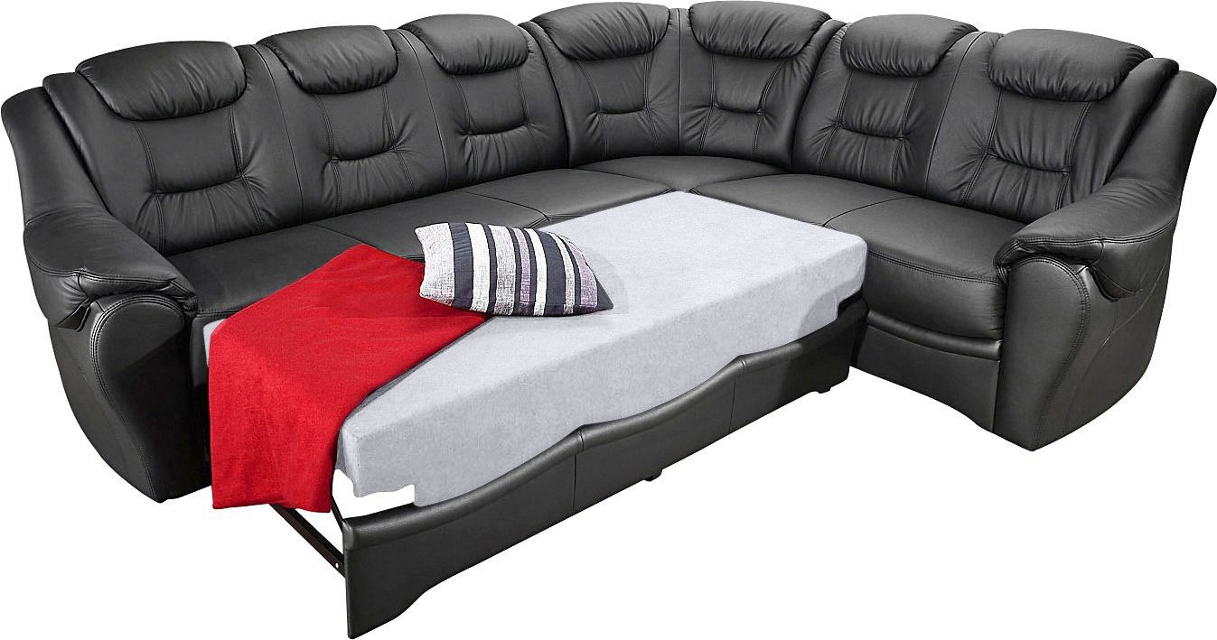 sit&more Hoekbank Bellevue L-vorm optioneel met slaapfunctie