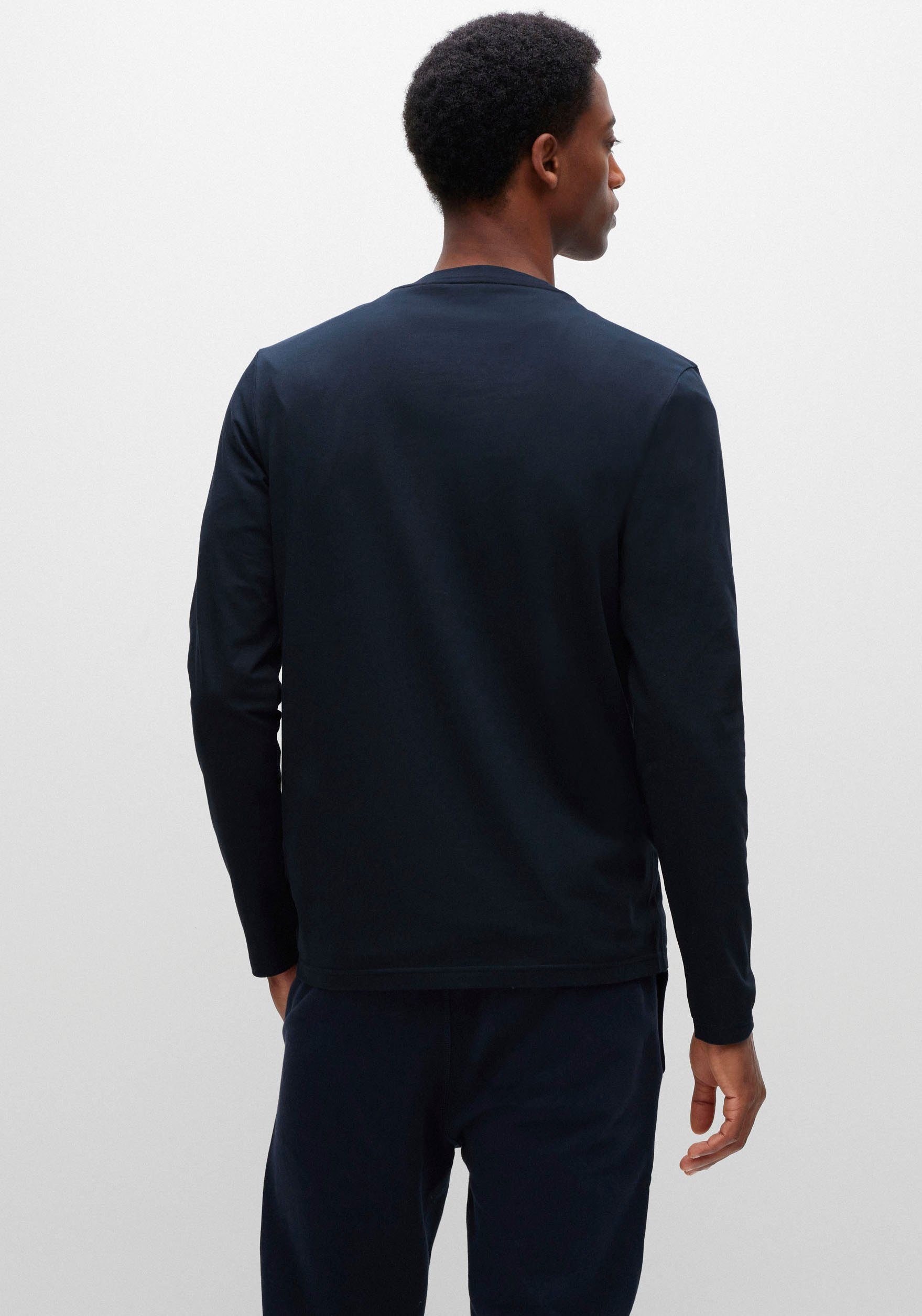 Boss Orange Shirt met lange mouwen TChark met logo-opschrift