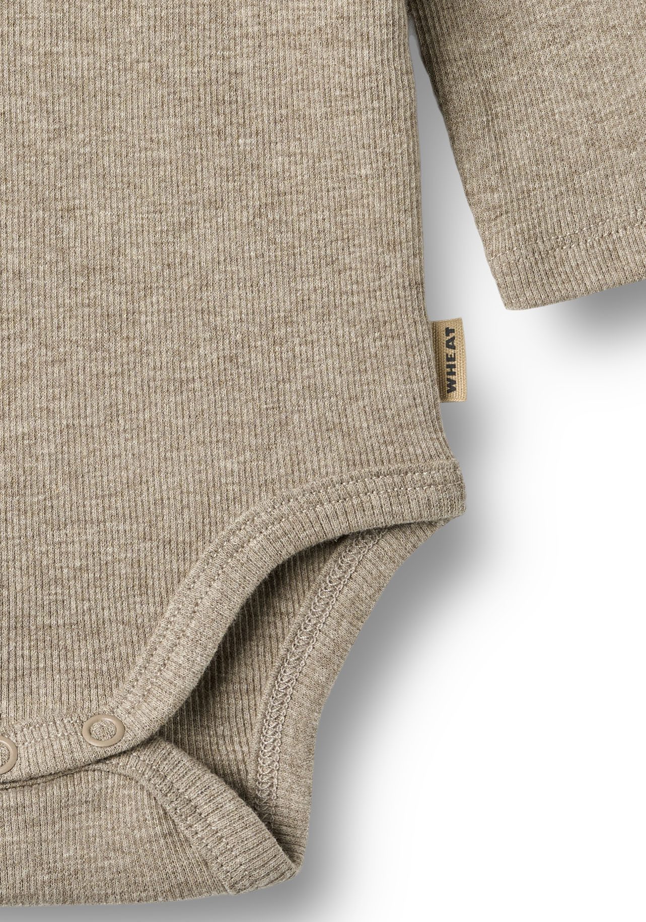 WHEAT Body Rib Body L/S Spencer