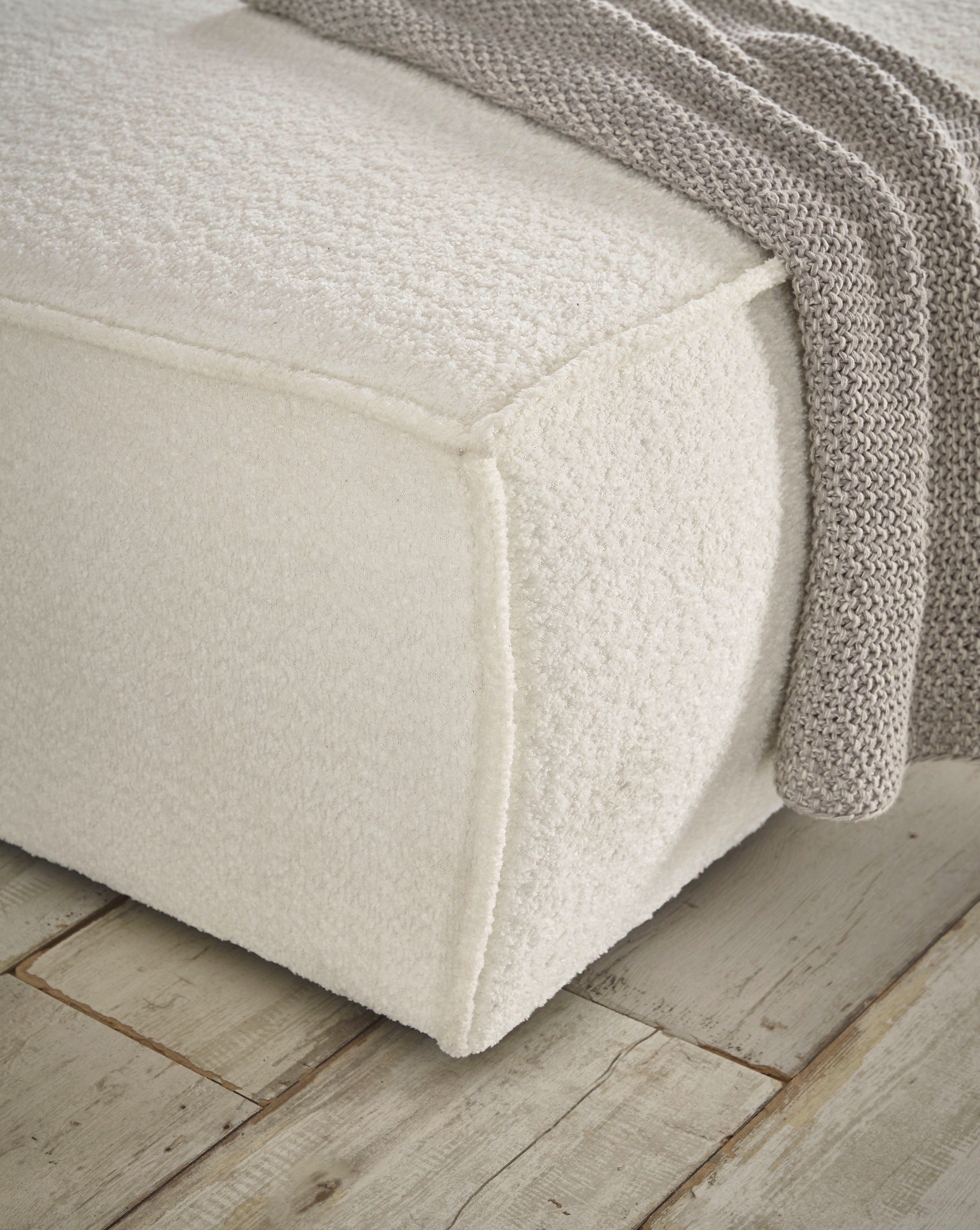 andas Zithoek FINNLEY U-model XXL 329 cm, bedbank, slaapfunctie m. bedkist