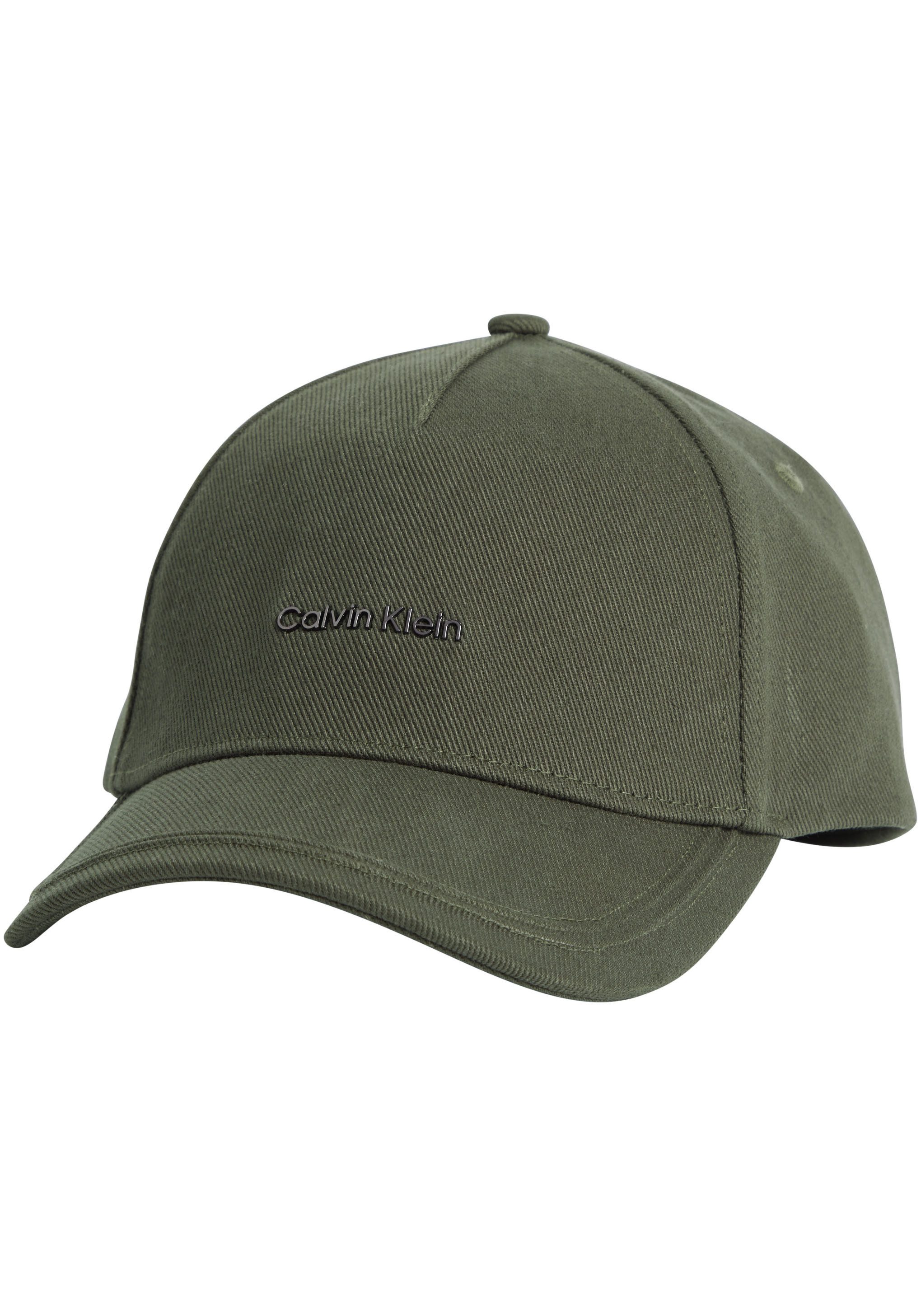 Calvin Klein Snapback cap METAL LETTERING BB CAP met logo-embossing unisex