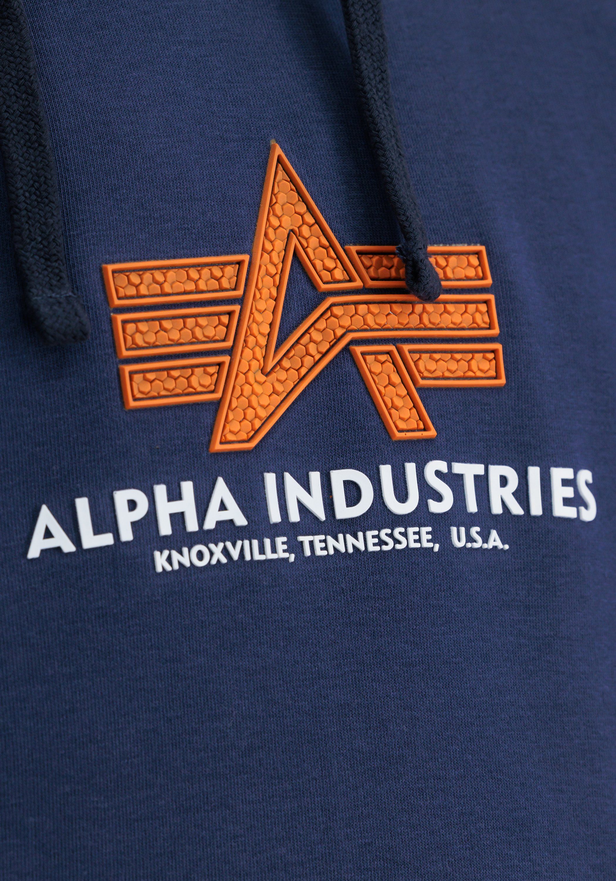 Alpha Industries Hoodie Alpha Industries Men - Hoodies Basic Hoodie Rubber