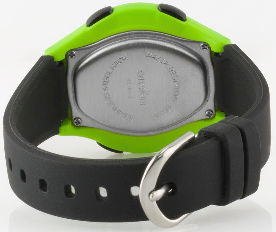 SINAR Chronograaf Horloge, quartz, digitaal, dames, jongeren, tot 10 bar waterdicht.
