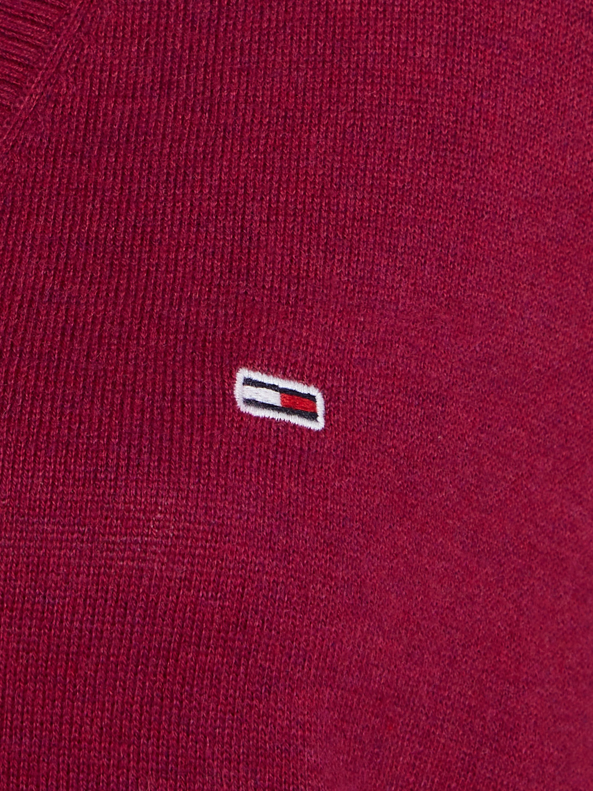 TOMMY JEANS Gebreide trui TJW ESSENTIAL VNECK SWEATER EXT