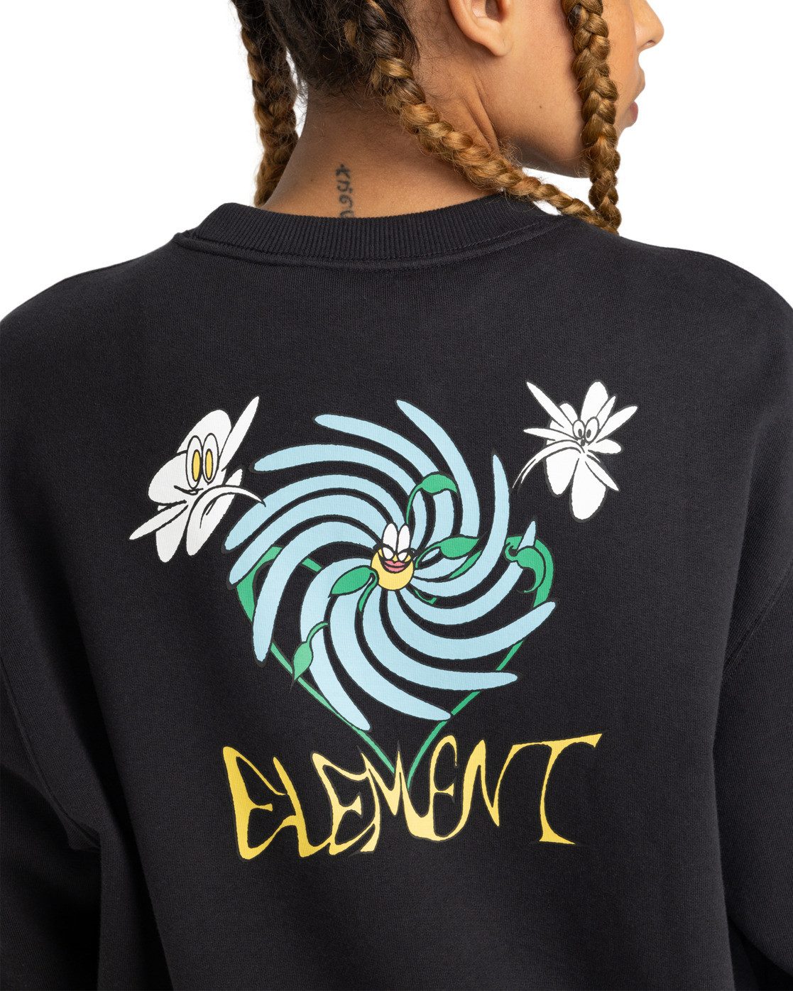 Element Sweatshirt Swirl Flower