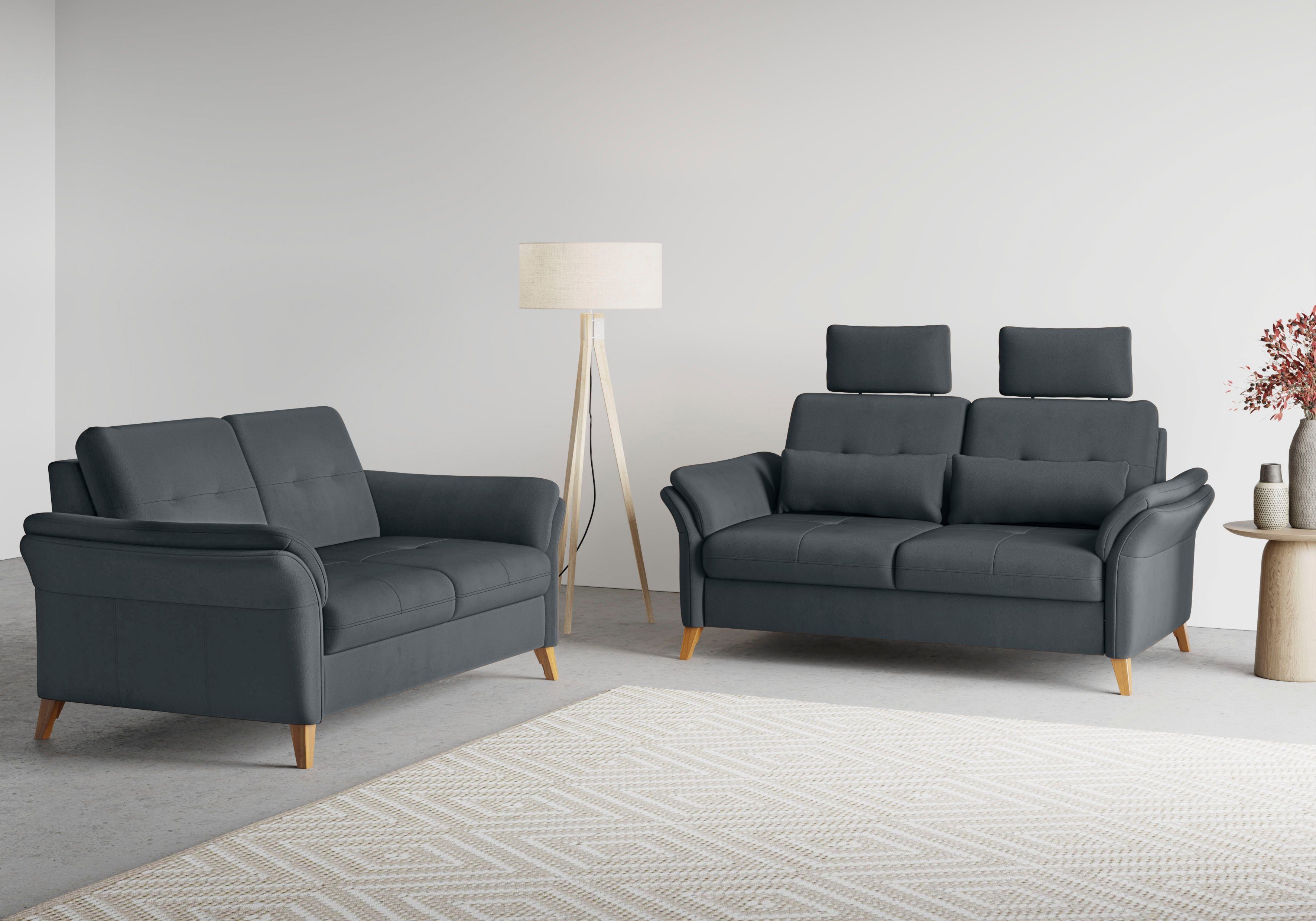sit&more 2-zitsbank Göteborg inclusief zitdiepteverstelling en binnenvering