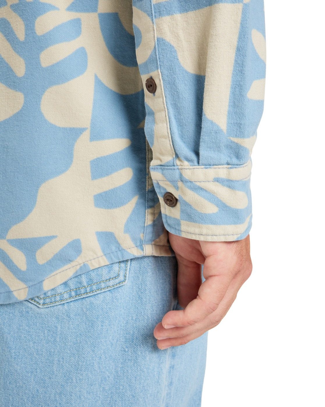 Quiksilver Overhemd met lange mouwen Motherfly Printed