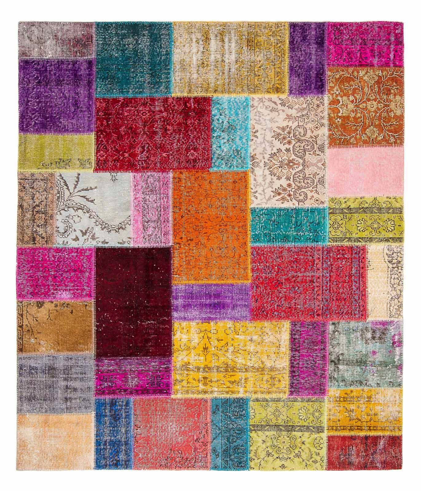 morgenland Hoogpolige loper Patchwork patchwork 300 x 85 Handgeknoopt nu online bestellen | OTTO