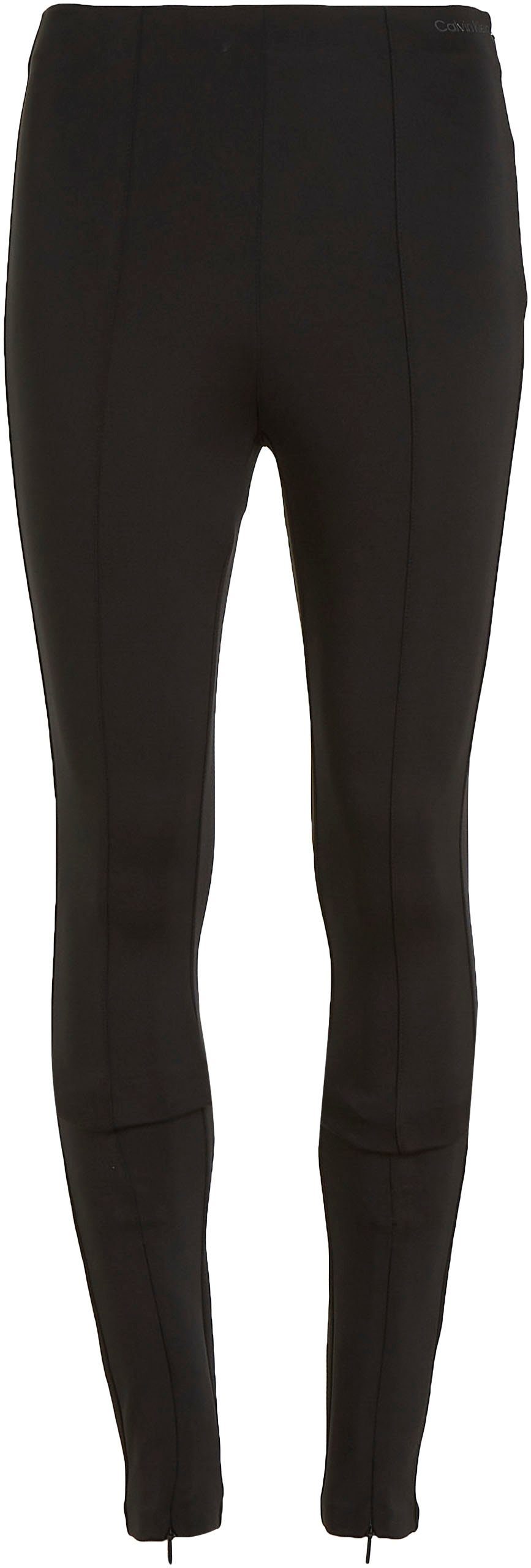 Calvin Klein Legging TECHNICAL KNIT LEGGING met ritssluiting onder in de pijpen