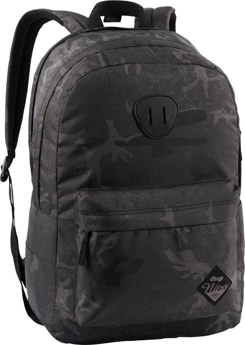 NITRO Vrijetijdsrugzak Urban Plus Daypack, streetpack in retro-stijl, alledaagse rugzak, schoolrugzak