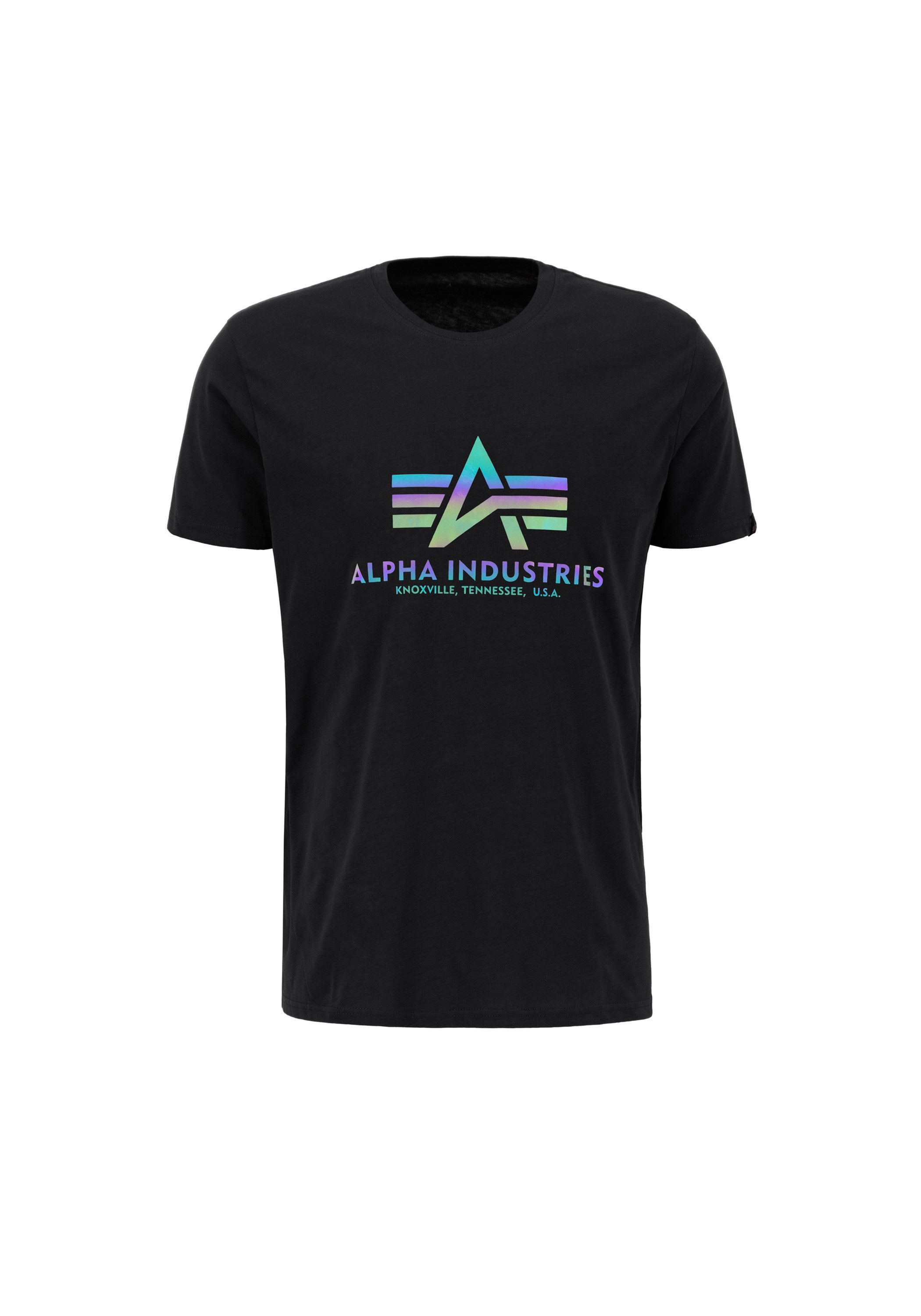 Alpha Industries T-shirt Alpha Industries Men - T-Shirts Basic T Rainbow Reflective