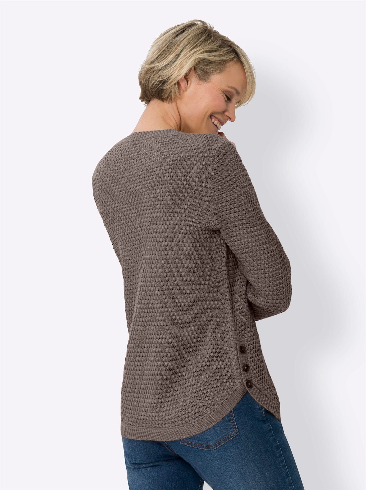 Classic Basics Gebreide Trui met lange mouwen