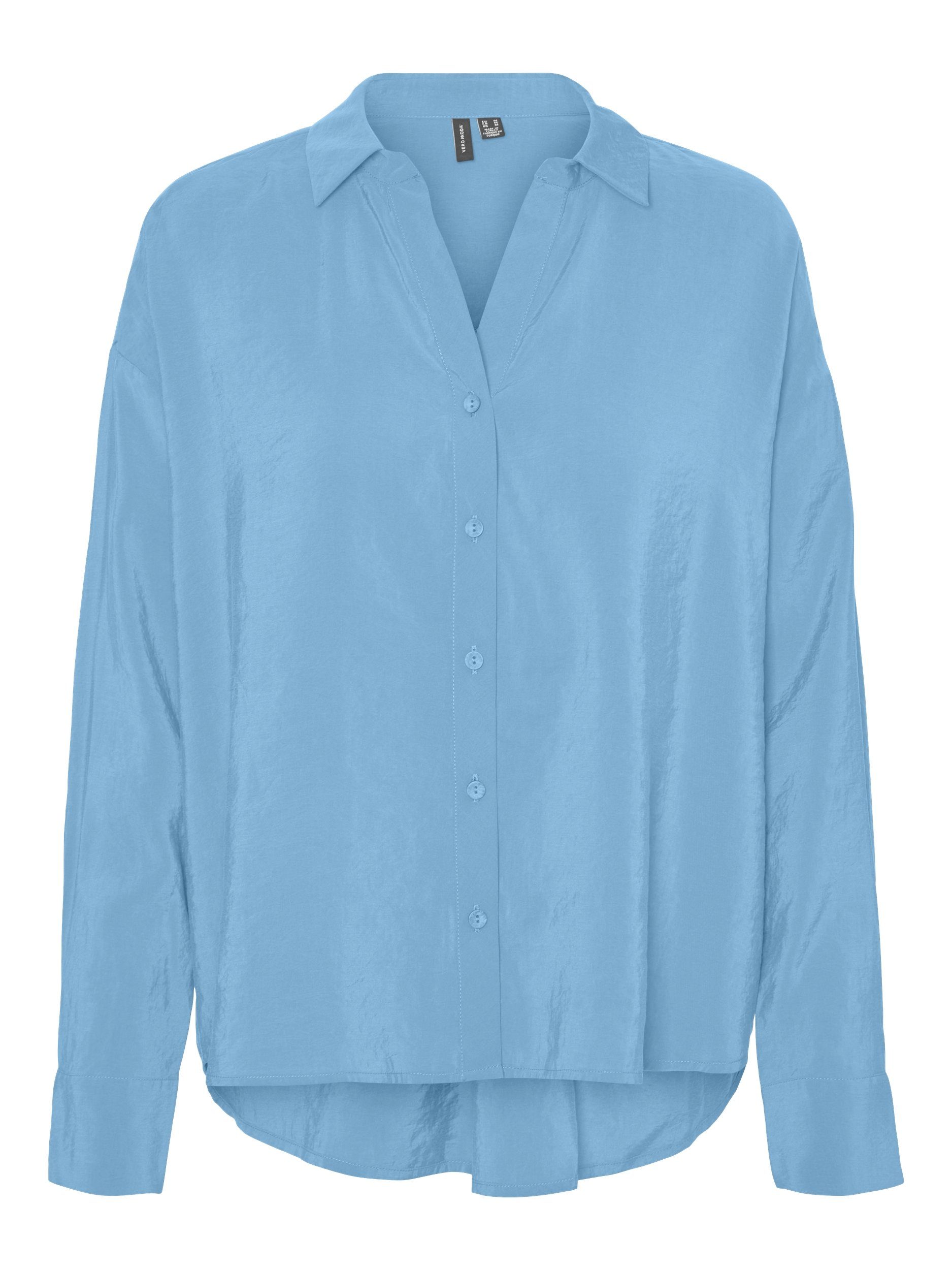 Vero Moda Overhemdblouse VMQUEENY LS OVERSIZE SHIRT WVN GA NOOS