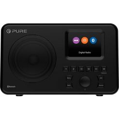 pure digitale radio (dab+) elan one portables zwart