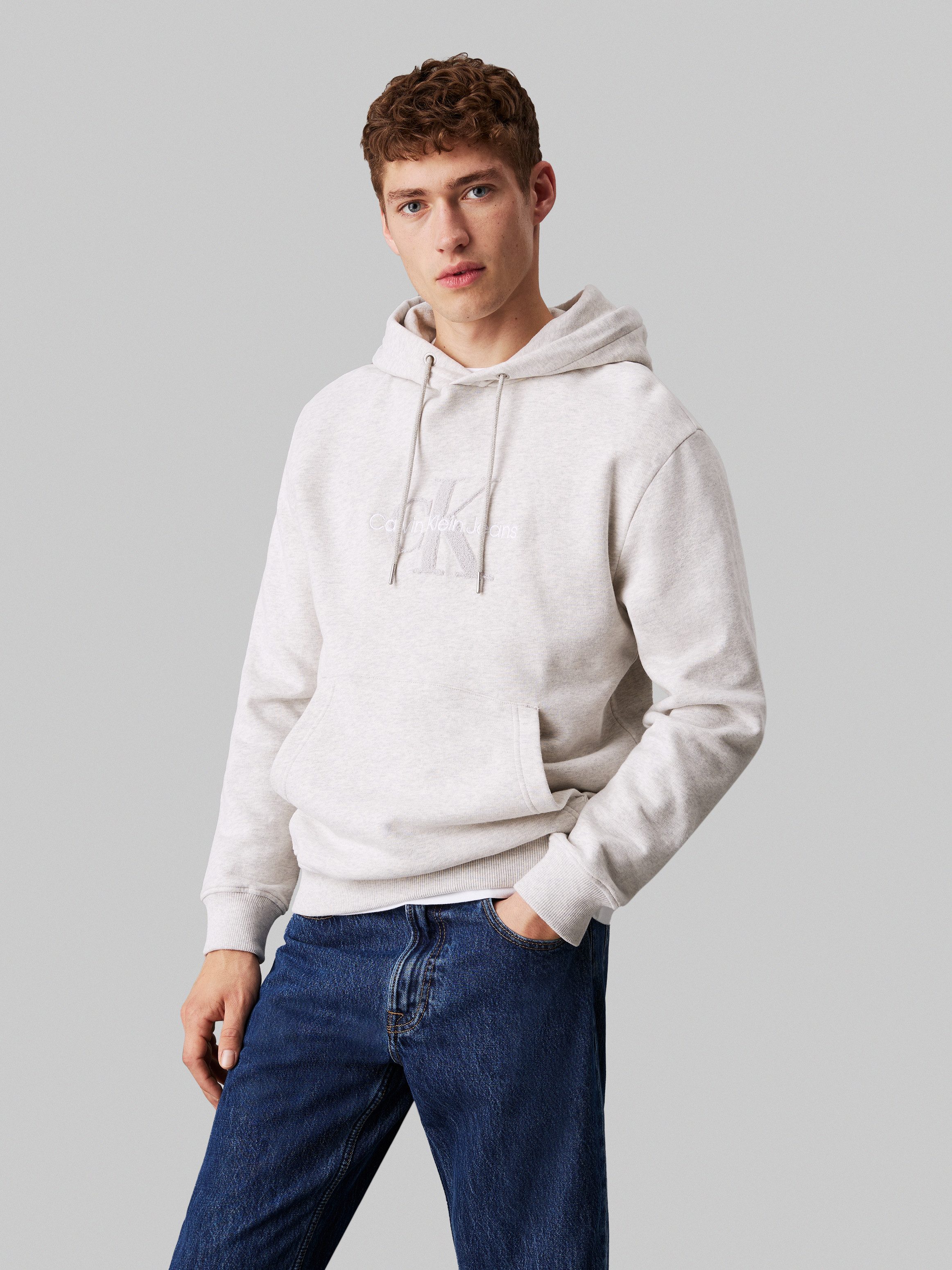 Calvin Klein Hoodie CHENILLE MONOLOGO HOODIE