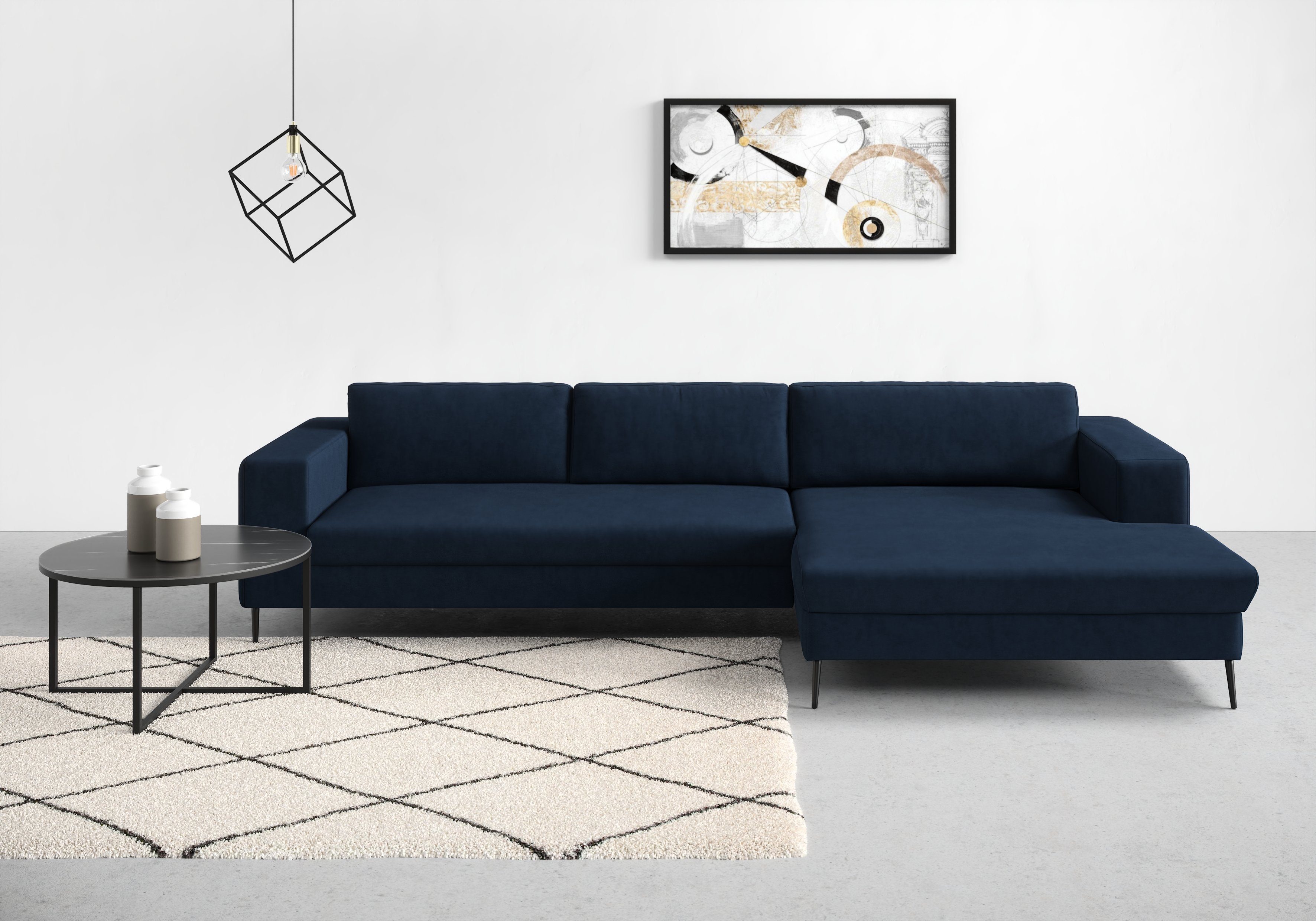DOMO collection Hoekbank Modica, tijdloos en elegant, L-vorm