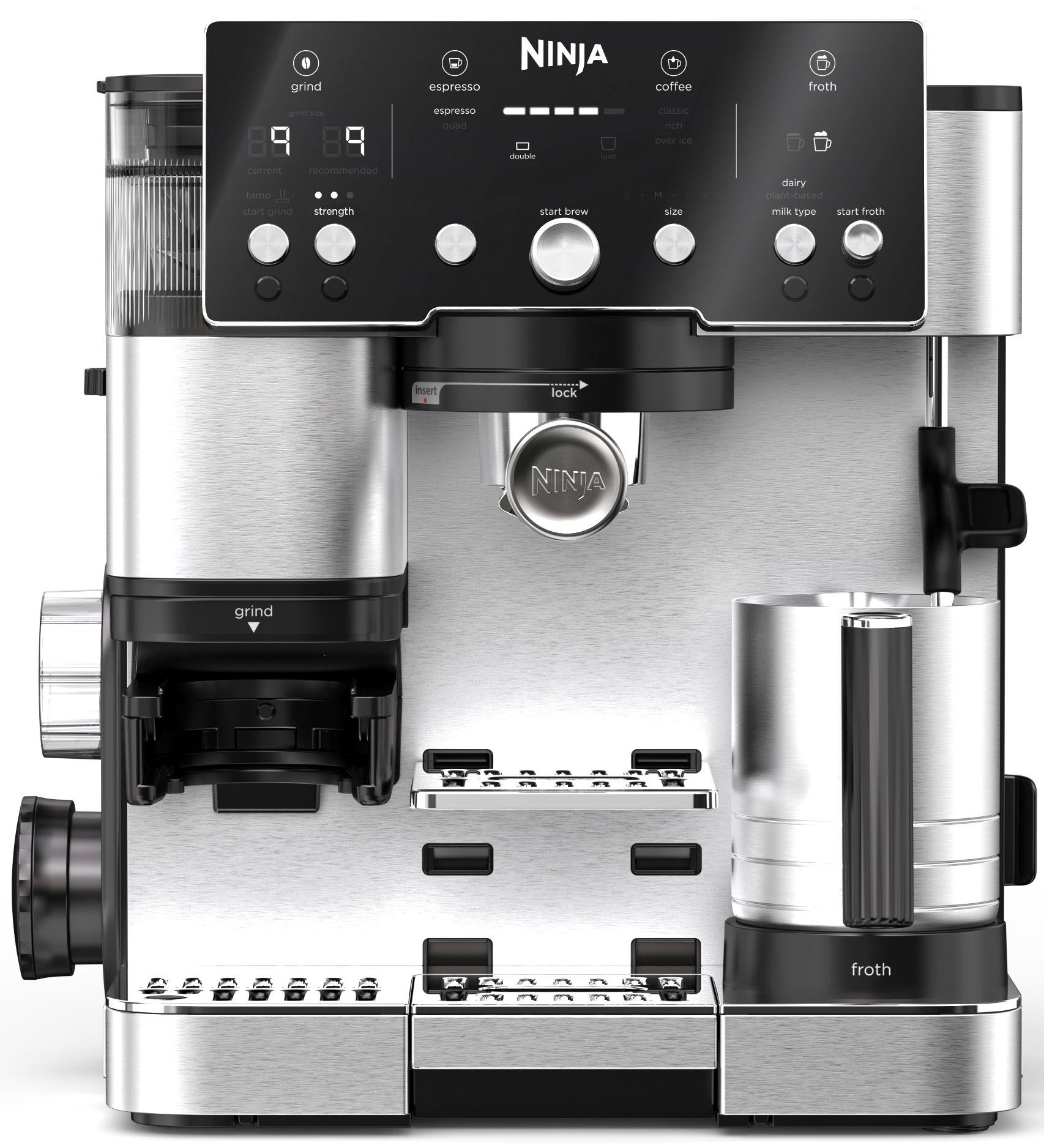 NINJA Espressomachine Ninja Luxe Café Essential Kaffeemaschine ES501EU