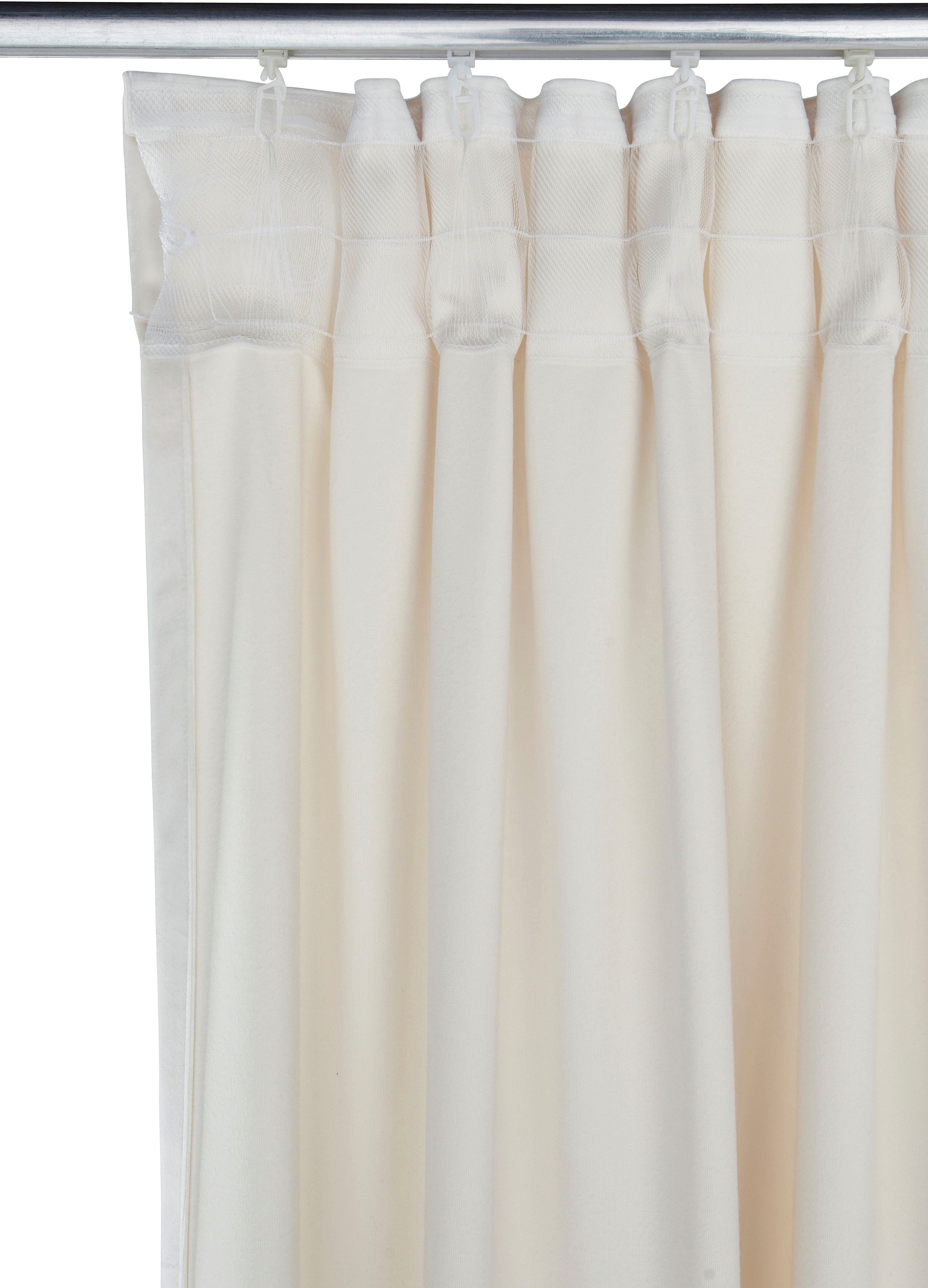 Guido Maria Kretschmer Home&Living Gordijn Fluweel ondoorzichtig, monochroom, fluweel look, basic (1 stuk)
