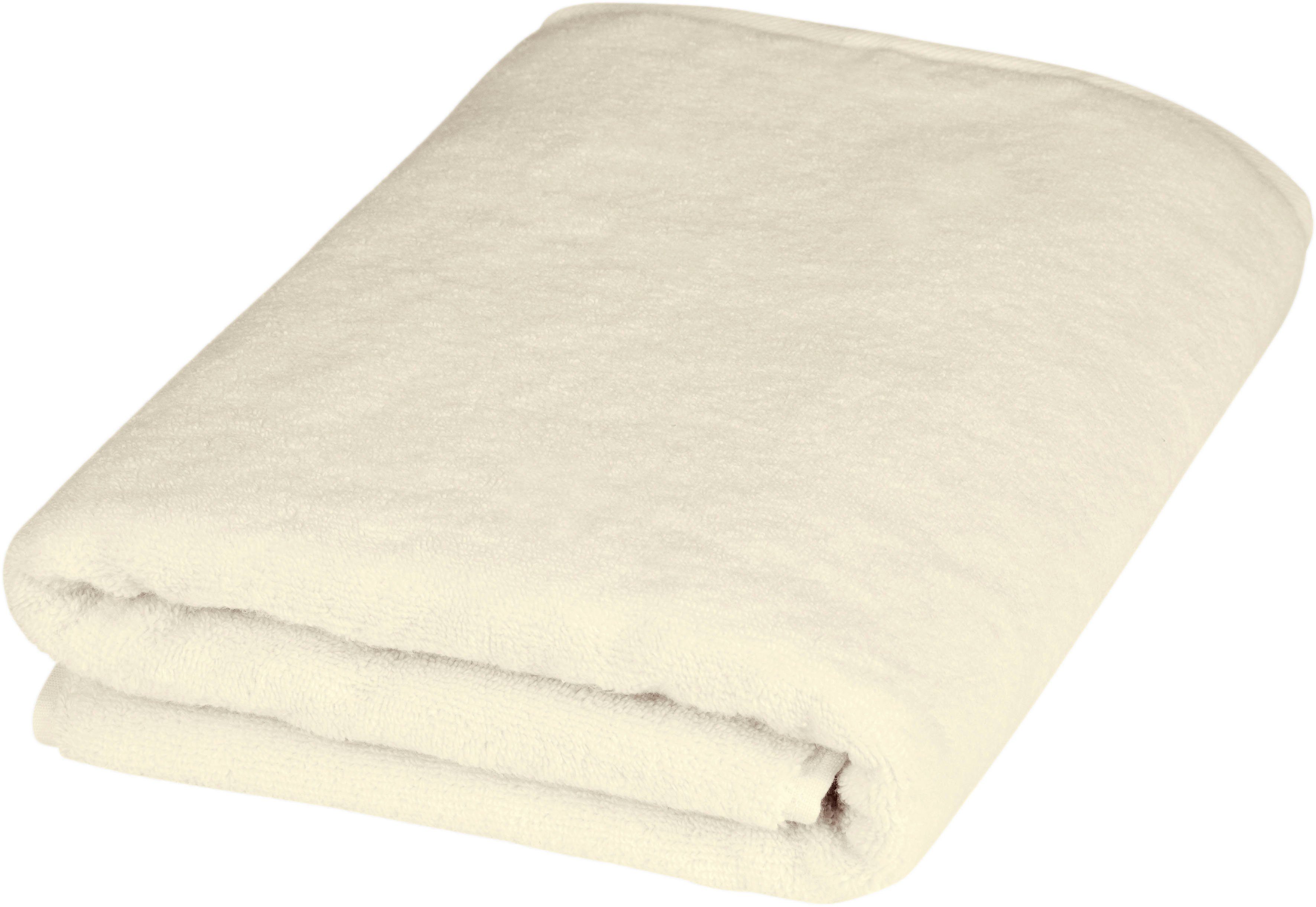 ROSS Douchelaken Sensual 9000 met aloë vera-olie veredeld (1 stuk) handdoeken beige
