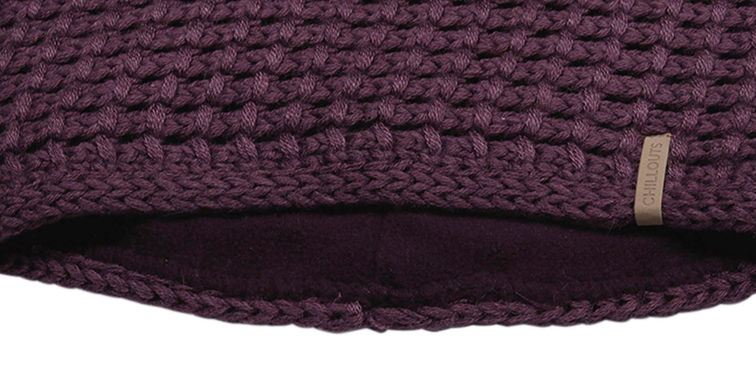 chillouts Hoofdband Cleo Headband opvallend breipatroon gevoerd