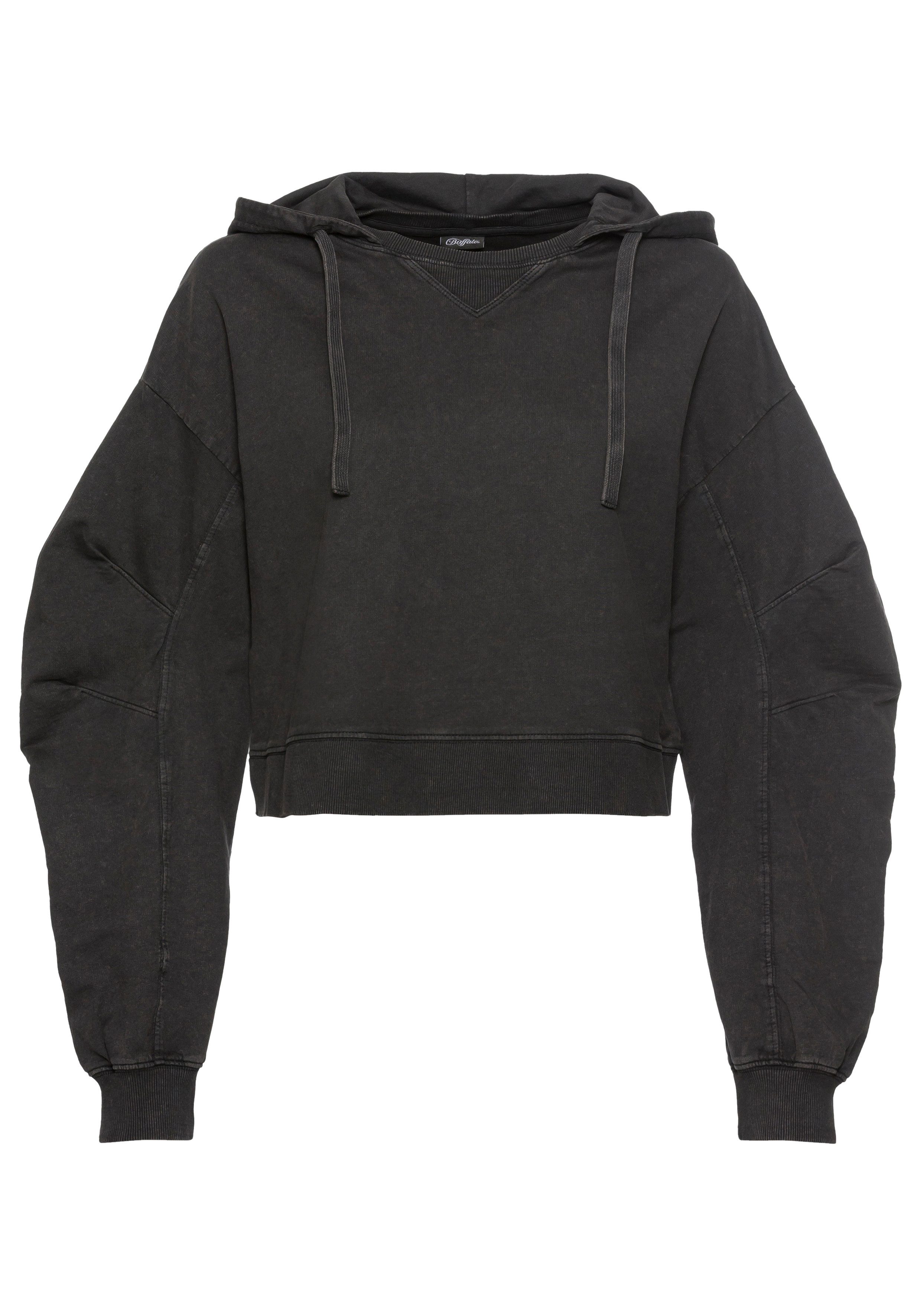 Buffalo Hoodie Capuchontrui in used-look, loungewear (1-delig)