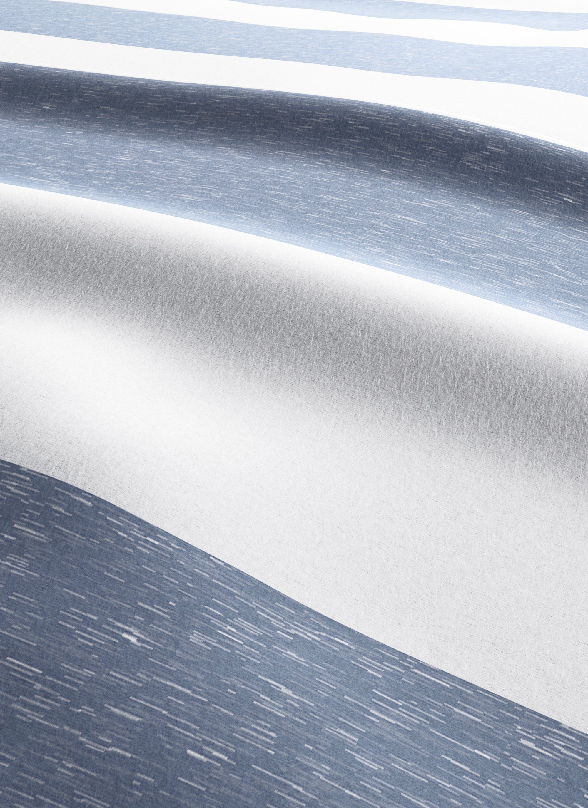 OTTO products Tweezijdig te gebruiken overtrekset Bigstripe 100% biokatoen gots-gecertificeerd, streepdesign in mêlee-look (2-delig)