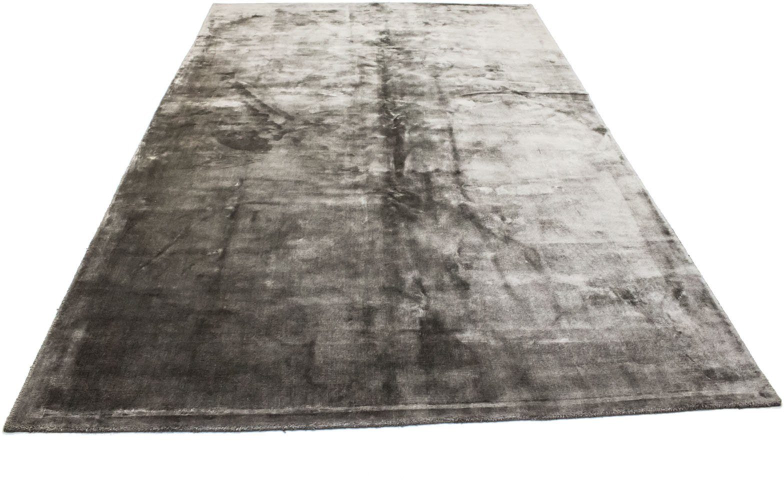 morgenland Vloerkleed Loribaft vloerkleed handgetuft grijs Viscose