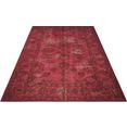 leonique vloerkleed nejla orint-vintage-look, woonkamer rood