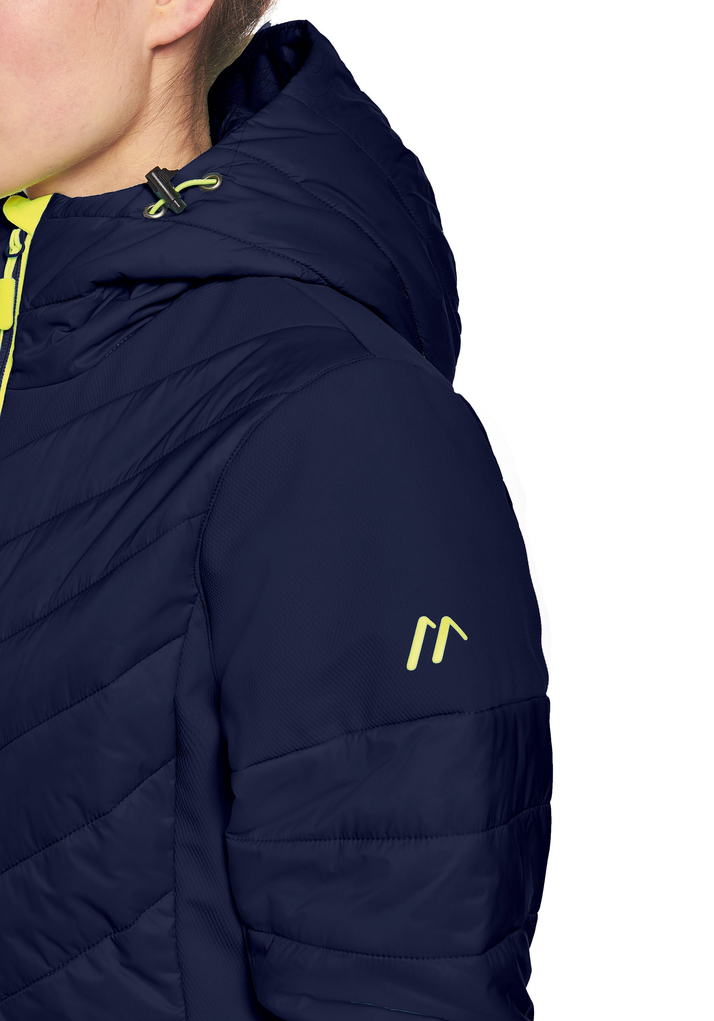Maier Sports Functioneel jack Fast Vibes W Hybride jack voor dames in volwaardige ski-uitvoering