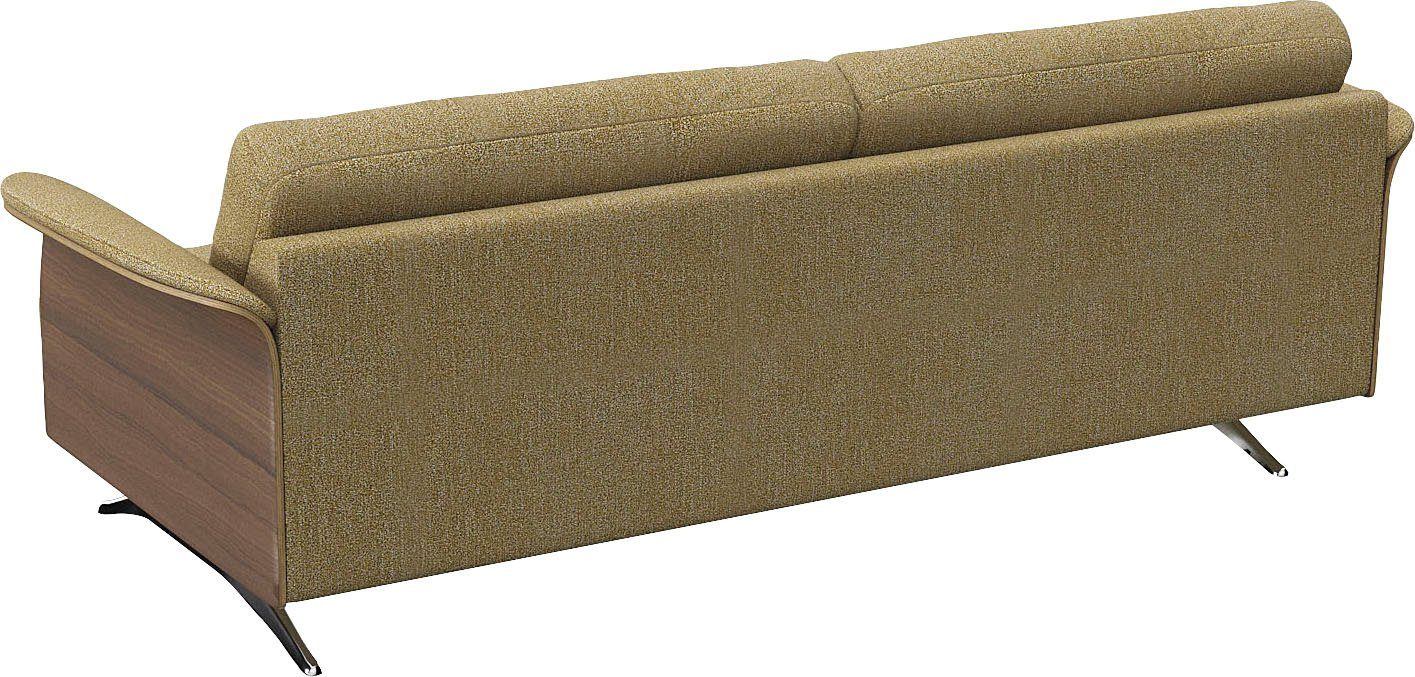 FLEXLUX 3-zitsbank Glow designbank, comfortabel en comfortabel door hoogwaardige zitconstructie