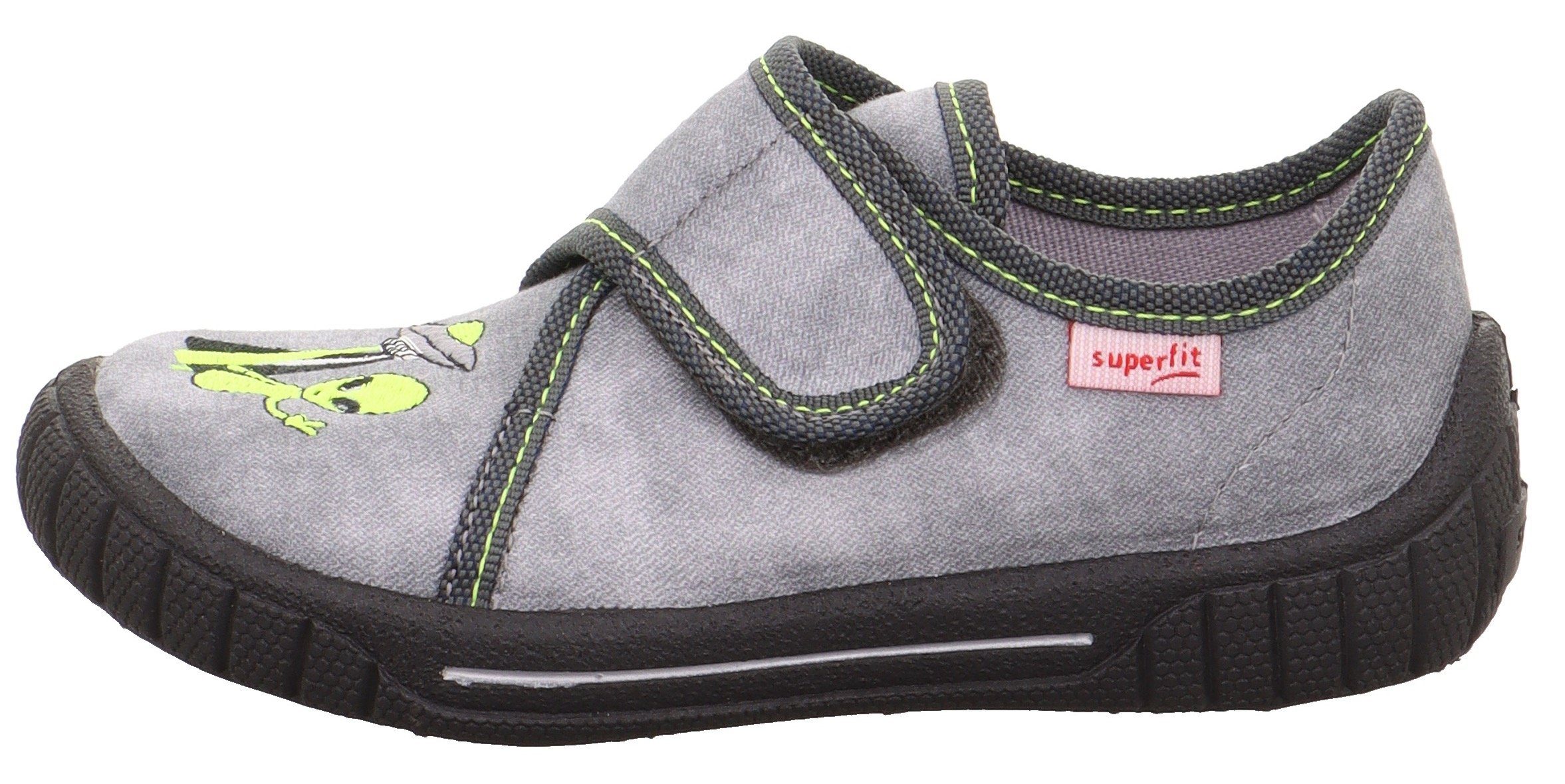 Superfit Pantoffels Bill WMS: middel Kinderschoen met cool motief, maat sjabloon om te downloaden