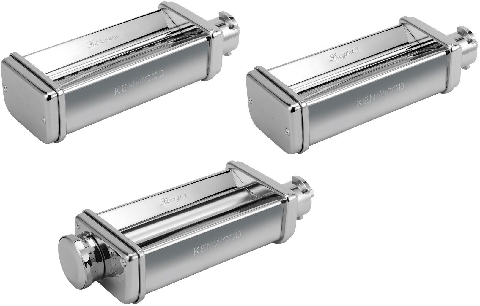 KENWOOD Pasta accessoire pakket Pastaset voor lasagne, spaghetti en fettuccine MAX980ME