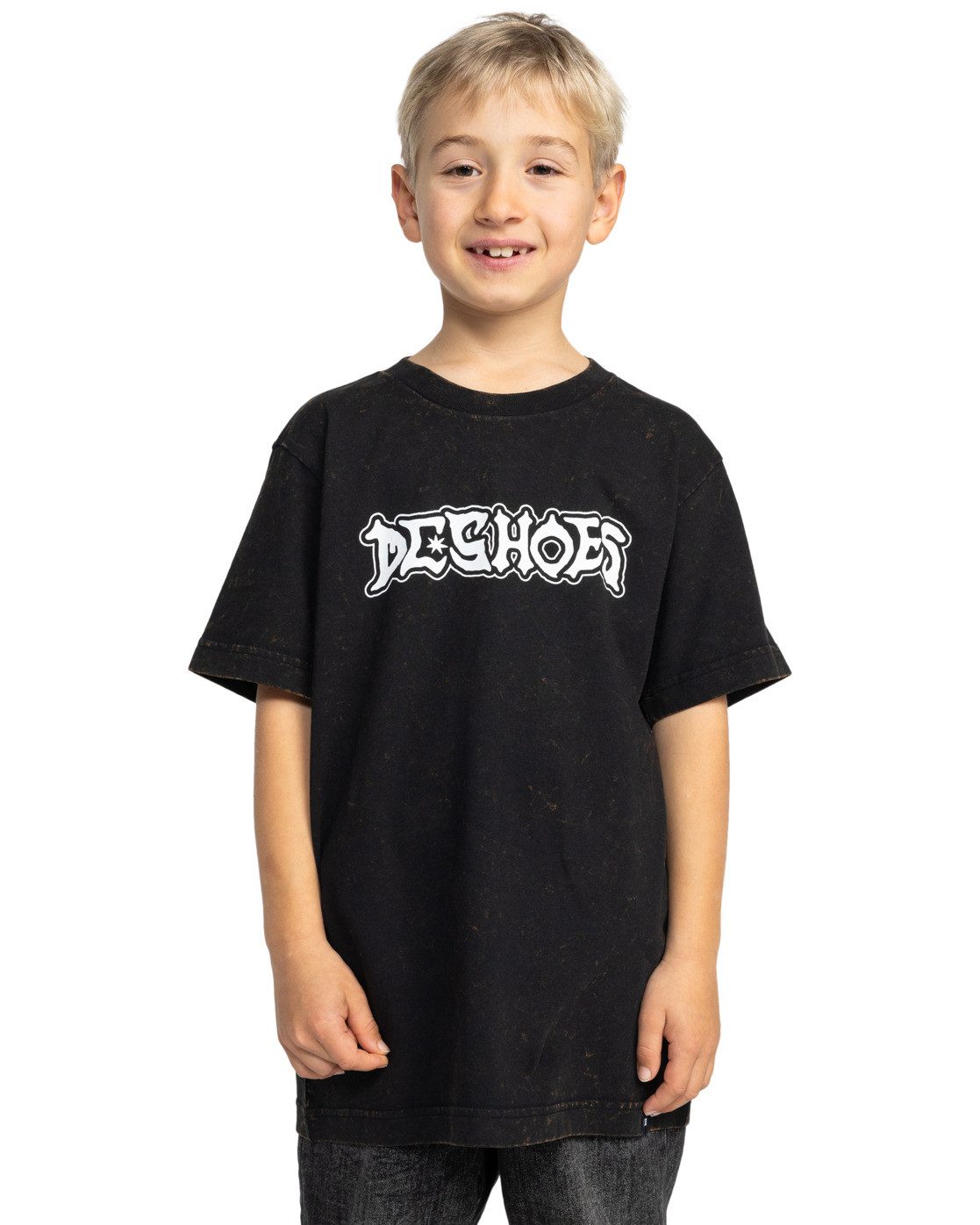 DC Shoes Shirttop Diehard heren shirts maat 8(125-130cm) zwart