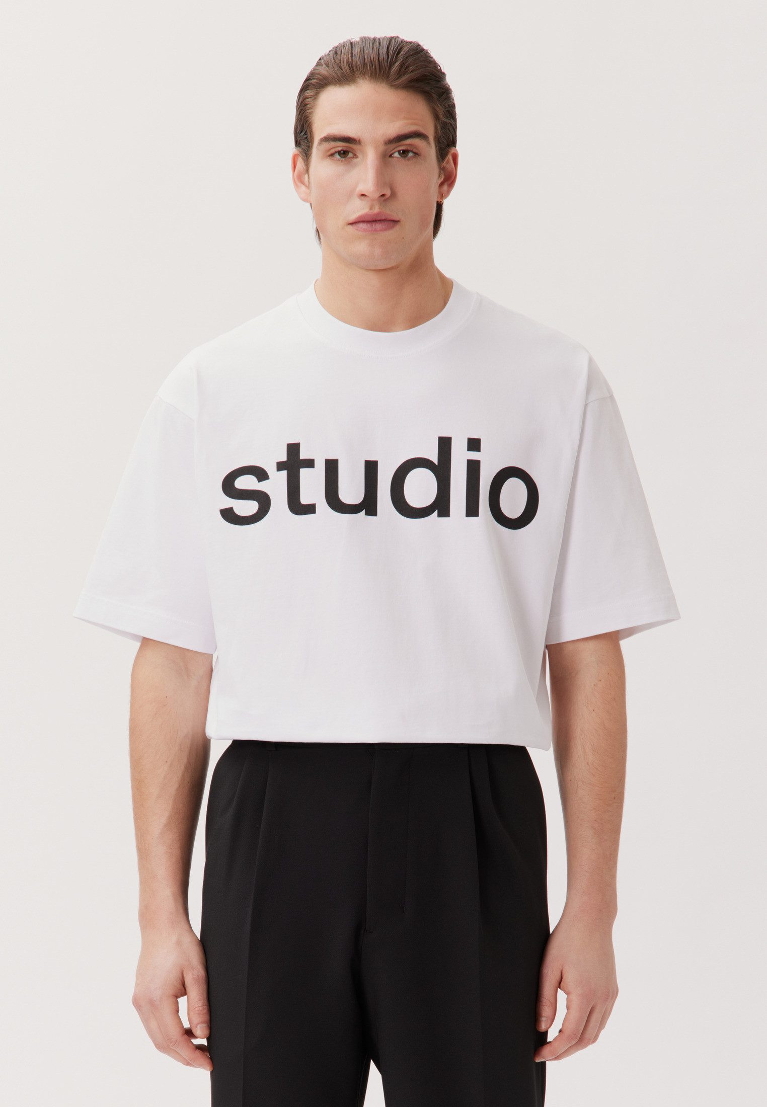 studio seidensticker T-shirt Studio Ronde hals