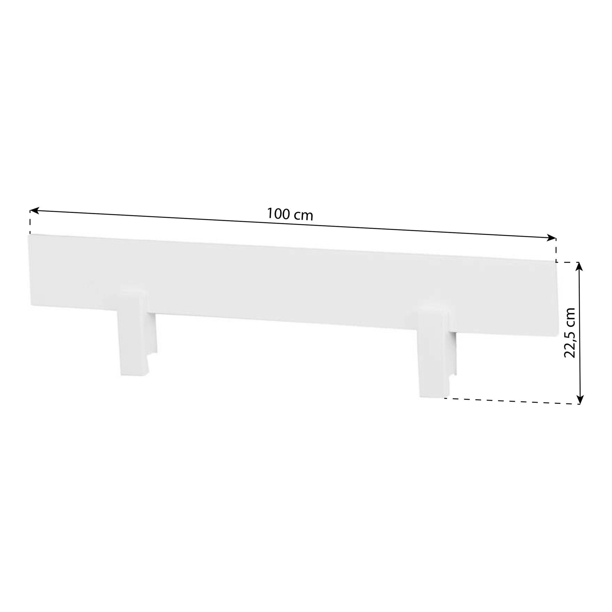 Lüttenhütt Kinderbed ECO One Kinderbed met valbeveiliging, met 2 laden